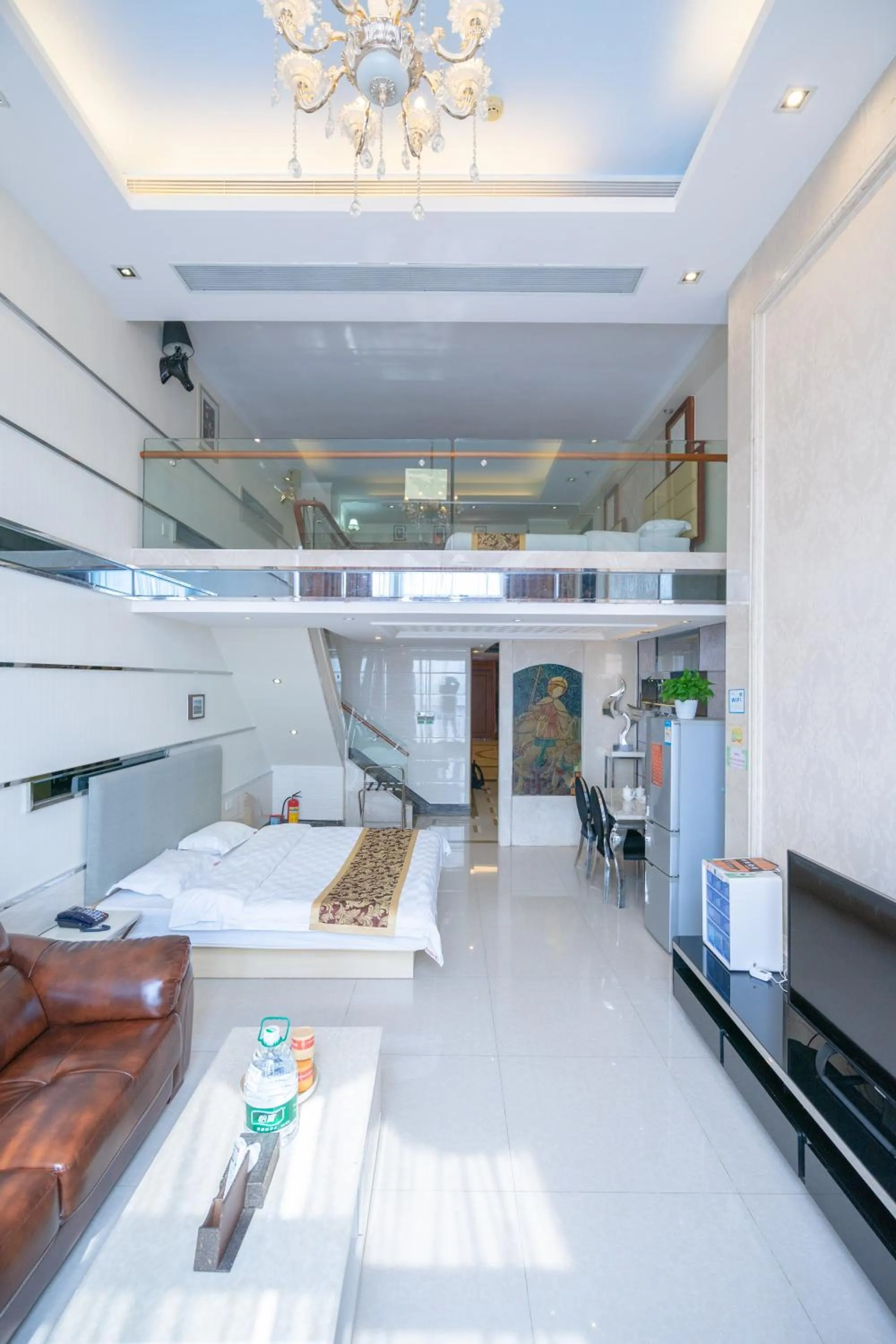 Duplex with Triple Bed in Louidon Mega Apartment Of Kam Rueng Plaza - Sunshine Apartment