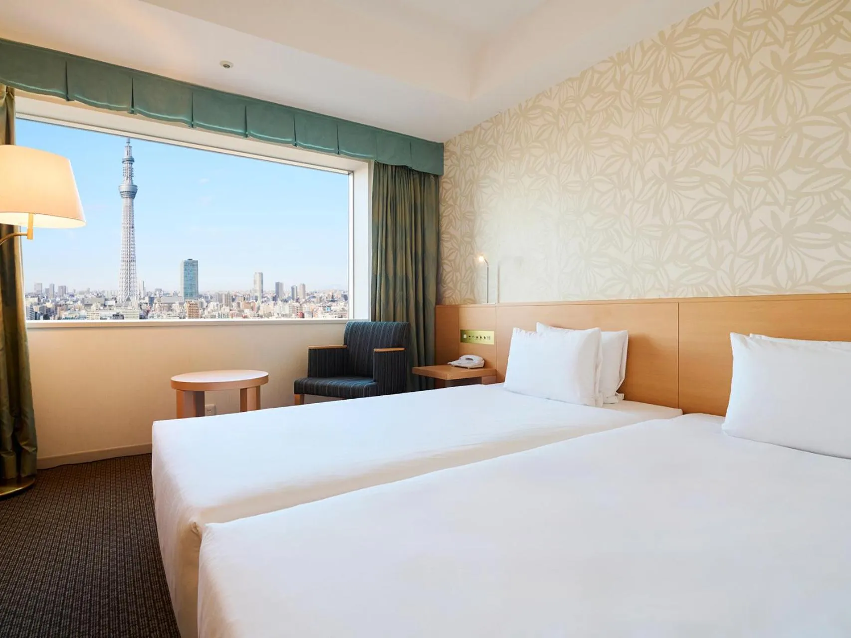Economy Twin Room with Tokyo Sky Tree View - Non-Smoking in Tobu Hotel Levant Tokyo