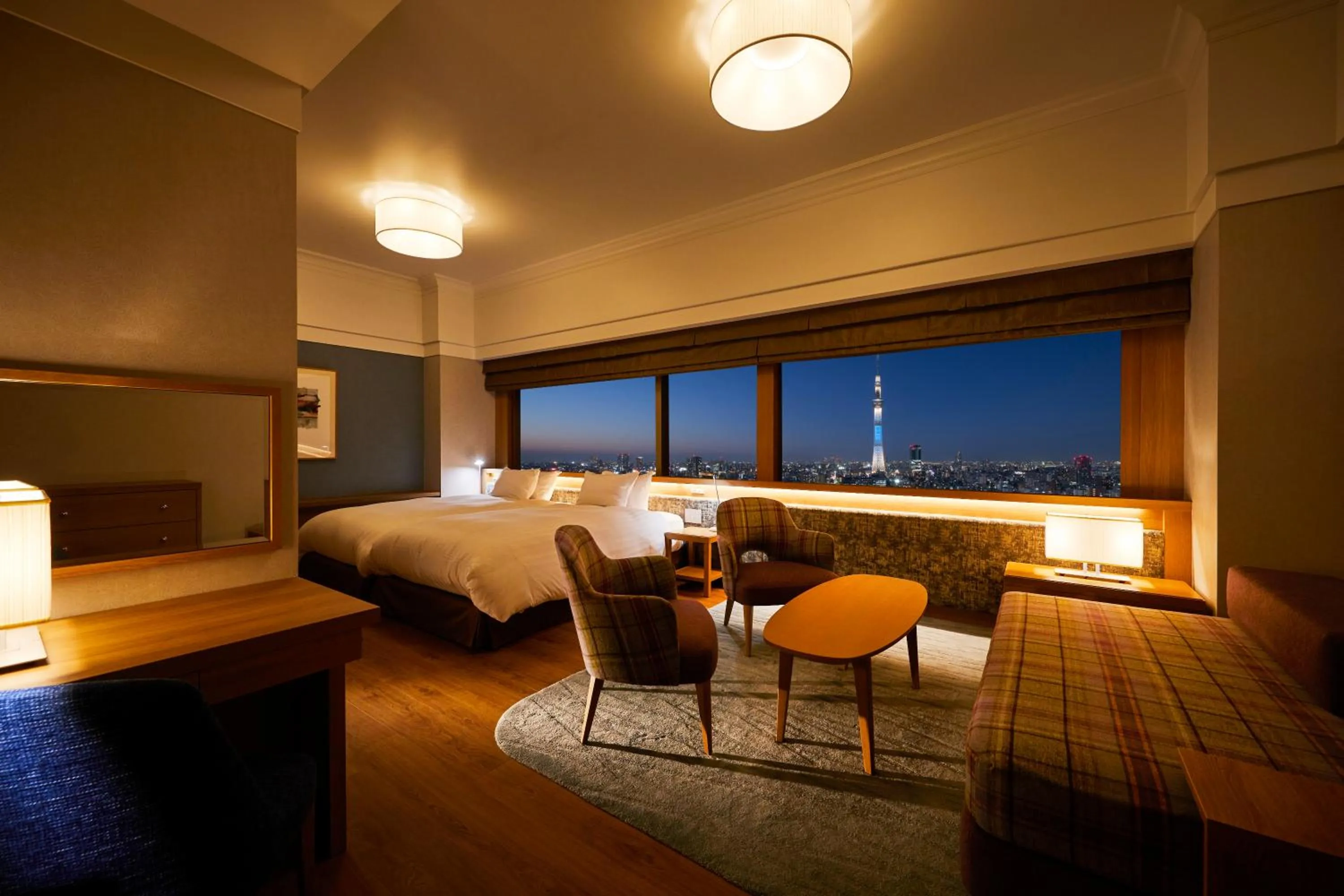 Deluxe Twin Room with Tokyo Sky Tree View in Tobu Hotel Levant Tokyo