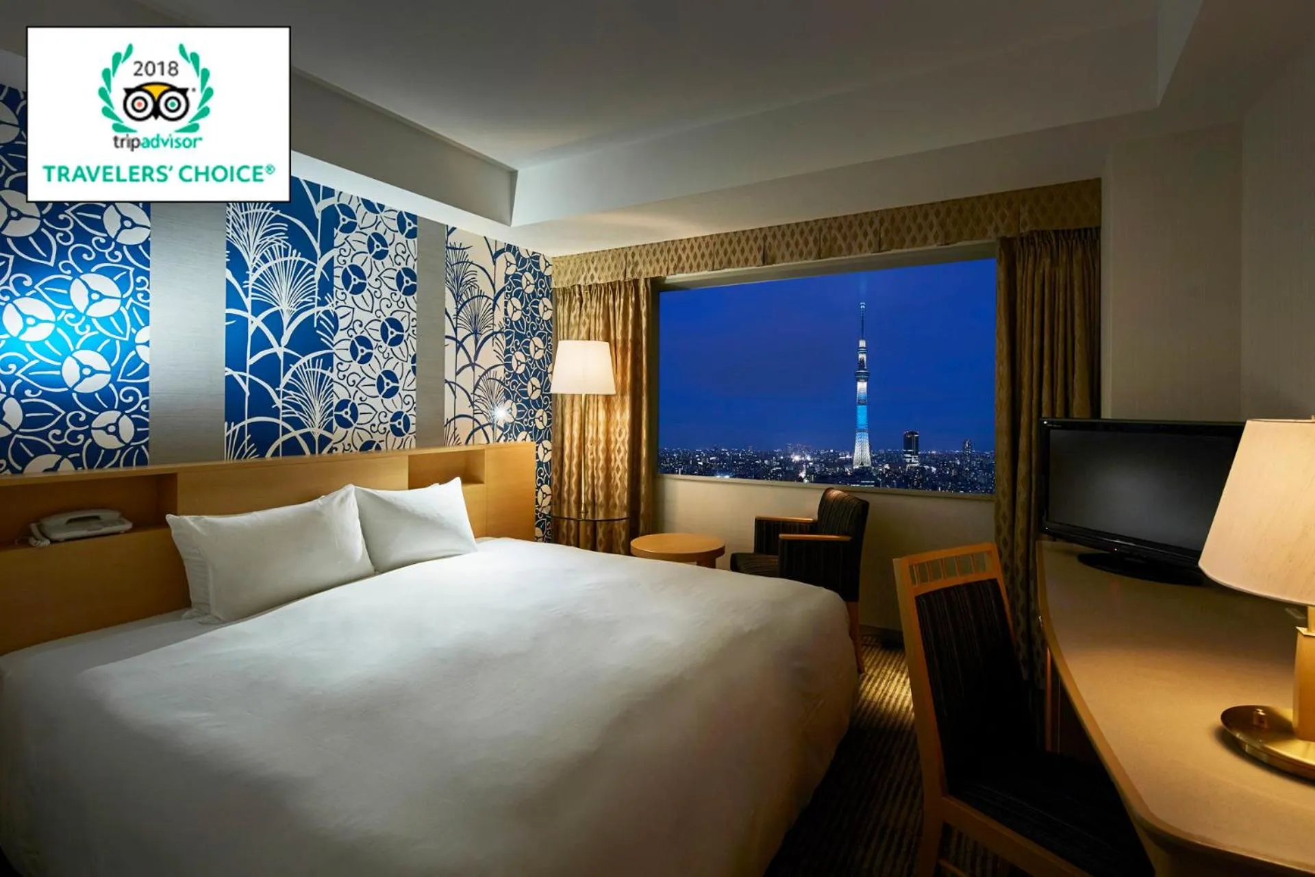 Superior Double Room with Tokyo Sky Tree View - Non-Smoking in Tobu Hotel Levant Tokyo