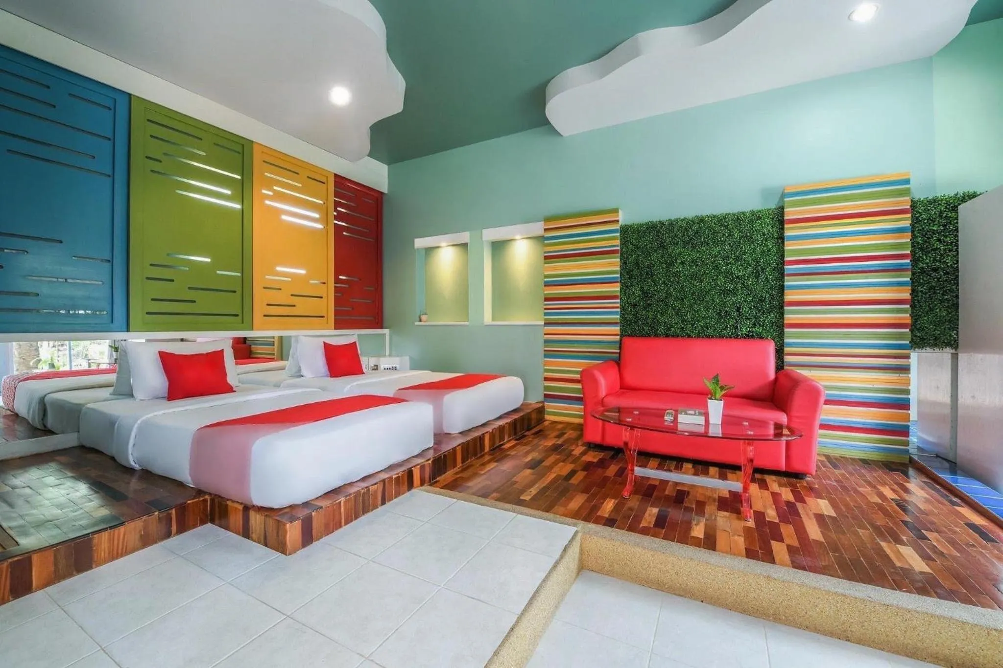 Deluxe Twin Room in Suan Palm Garden View