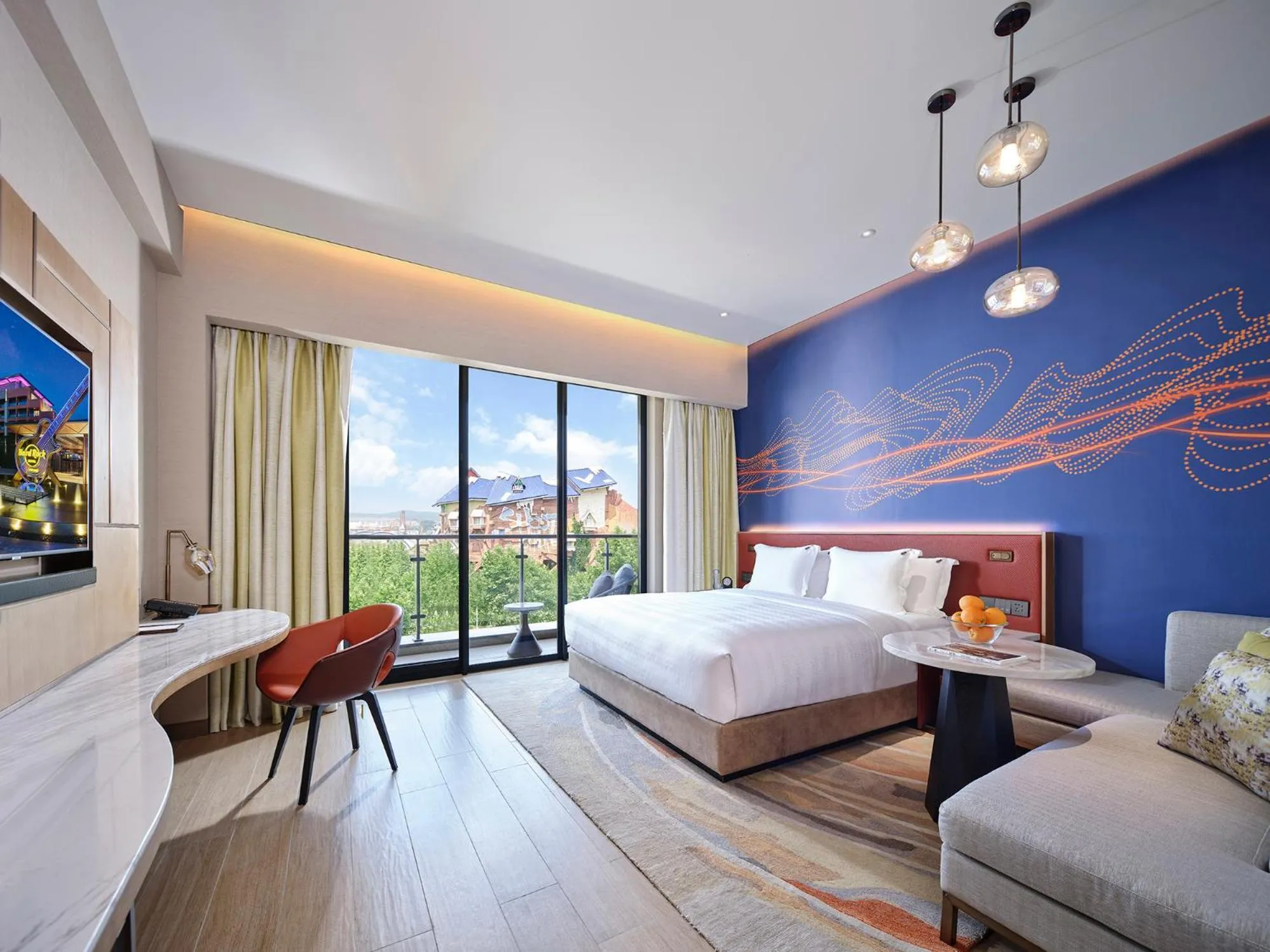 Triple Room in Hard Rock Hotel Dalian