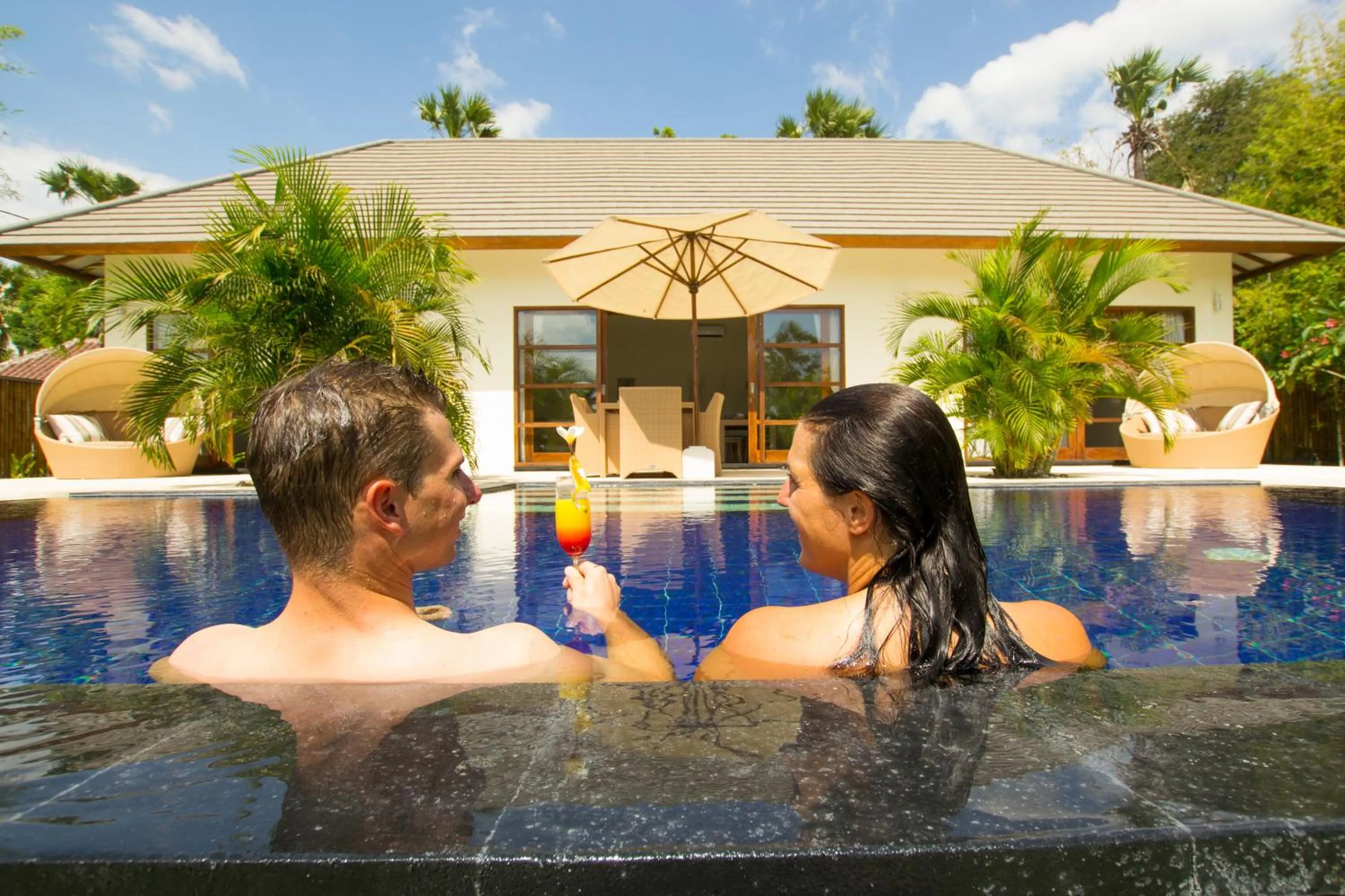 Two-Bedroom Villa with Private Pool in Kubu Indah Dive & Spa Resort