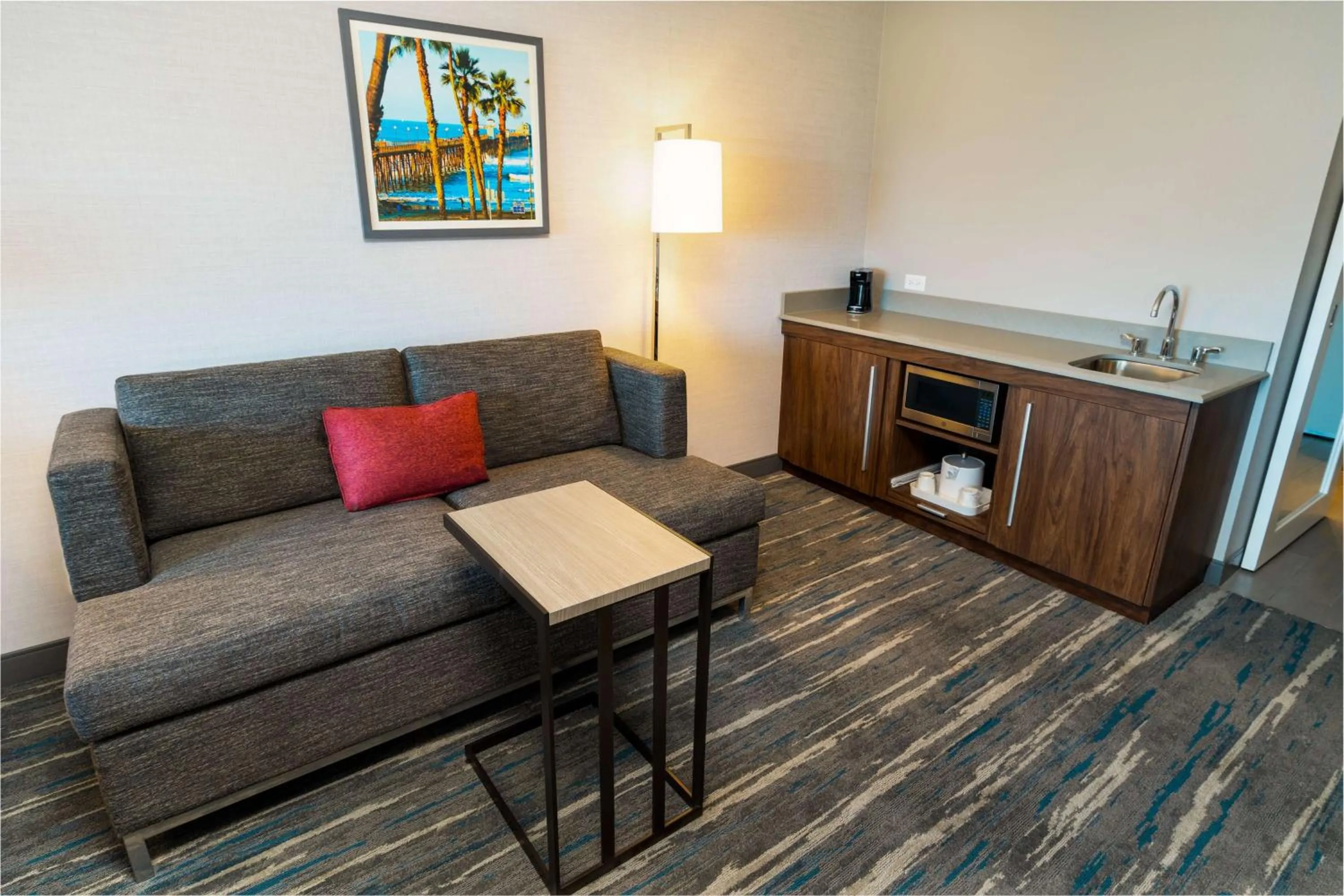 King Room with Bay View in Hampton Inn & Suites Imperial Beach San Diego, Ca