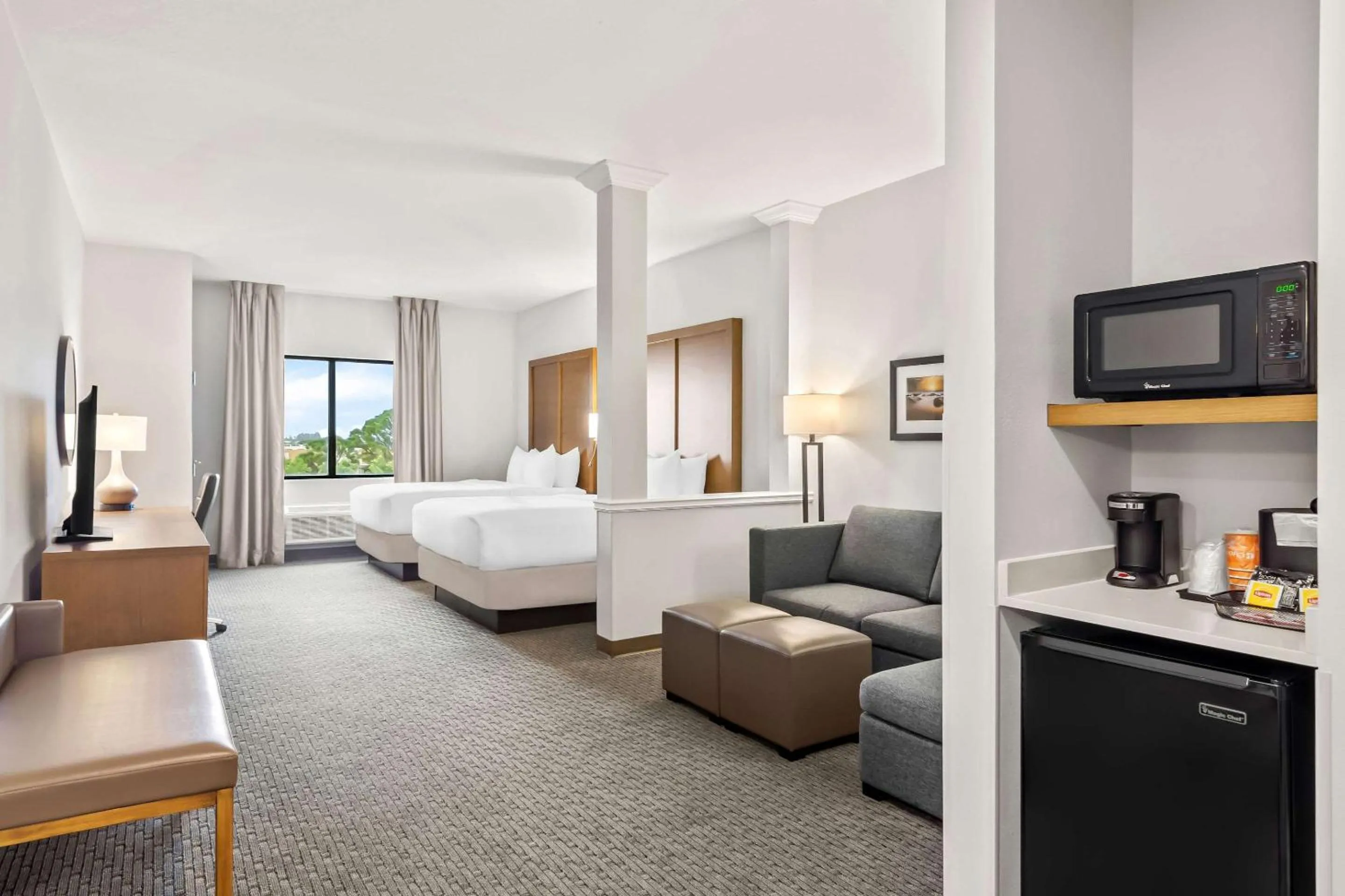 Queen Suite with Two Queen Beds - Non-Smoking in Comfort Suites Stuart-Hutchinson Island