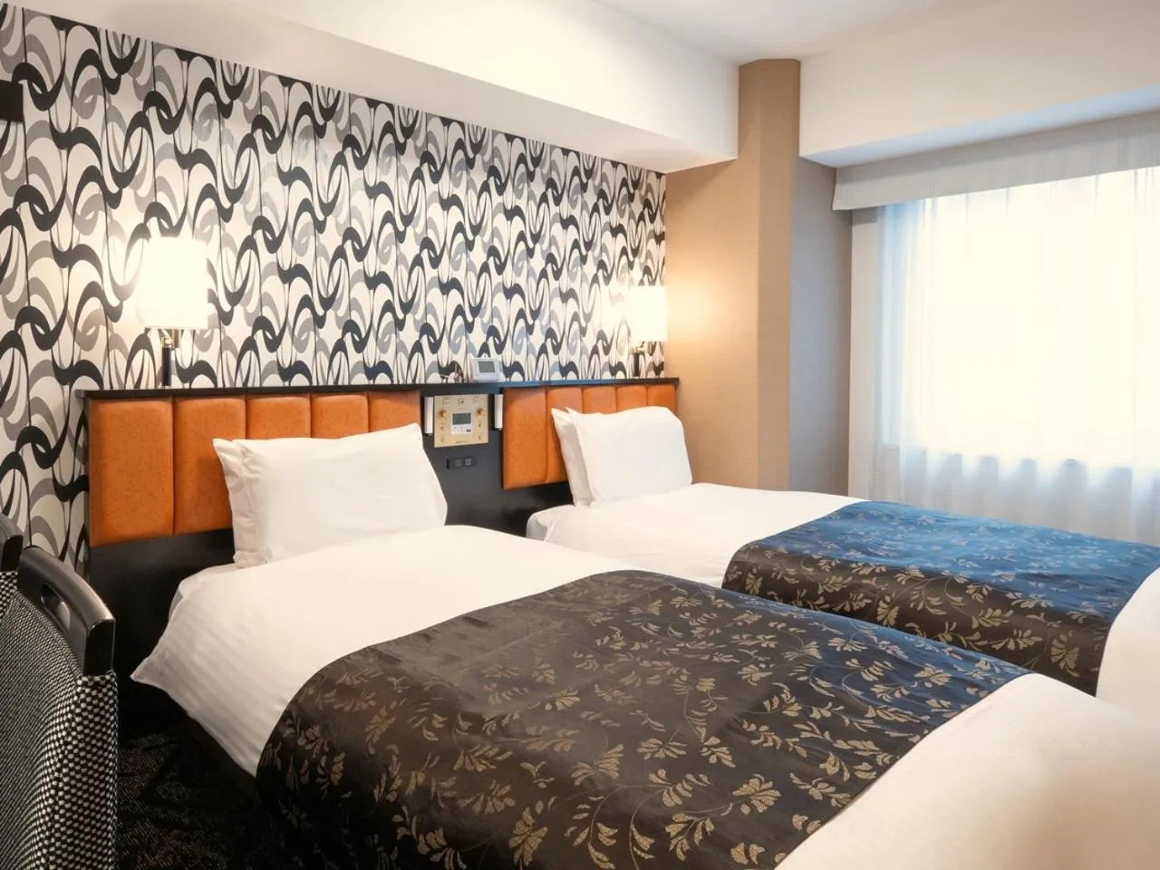 Standard Twin Room in APA Hotel Nihombashi Bakuroyokoyama Ekimae