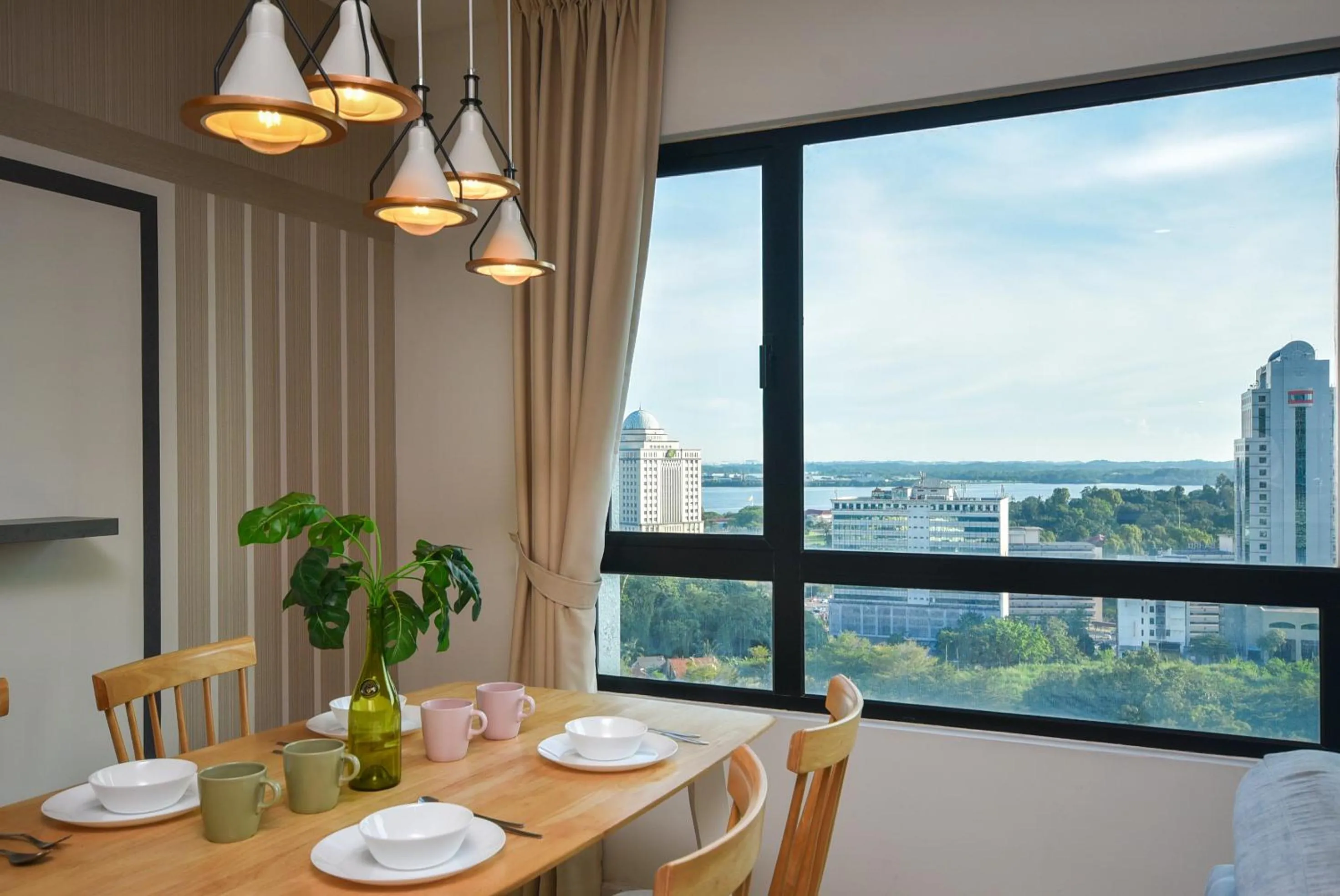 Two-Bedroom Deluxe Apartment with Balcony in Suasana Residence by Nest Home