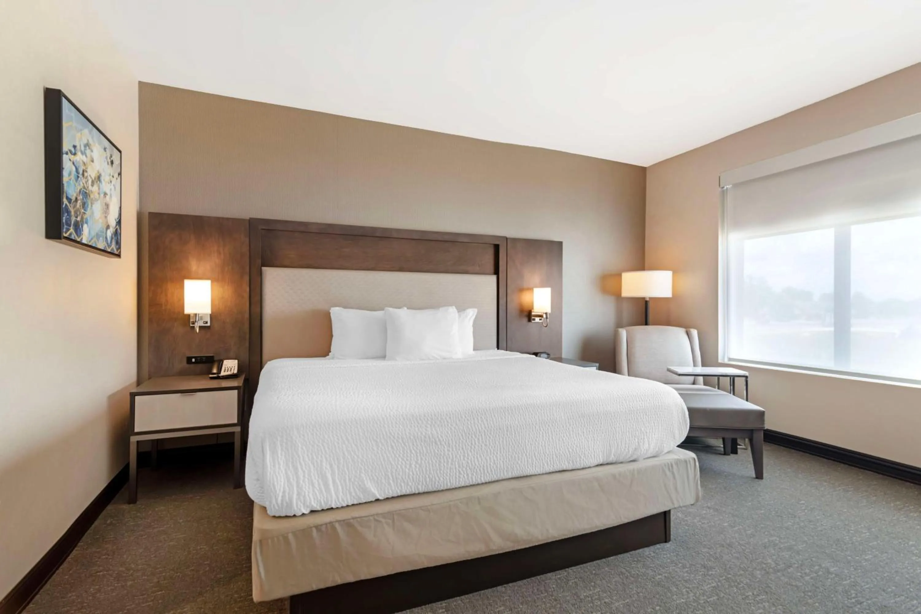 King Room with Shower Only in Best Western Plus Executive Residency Rigby's Water World Hotel