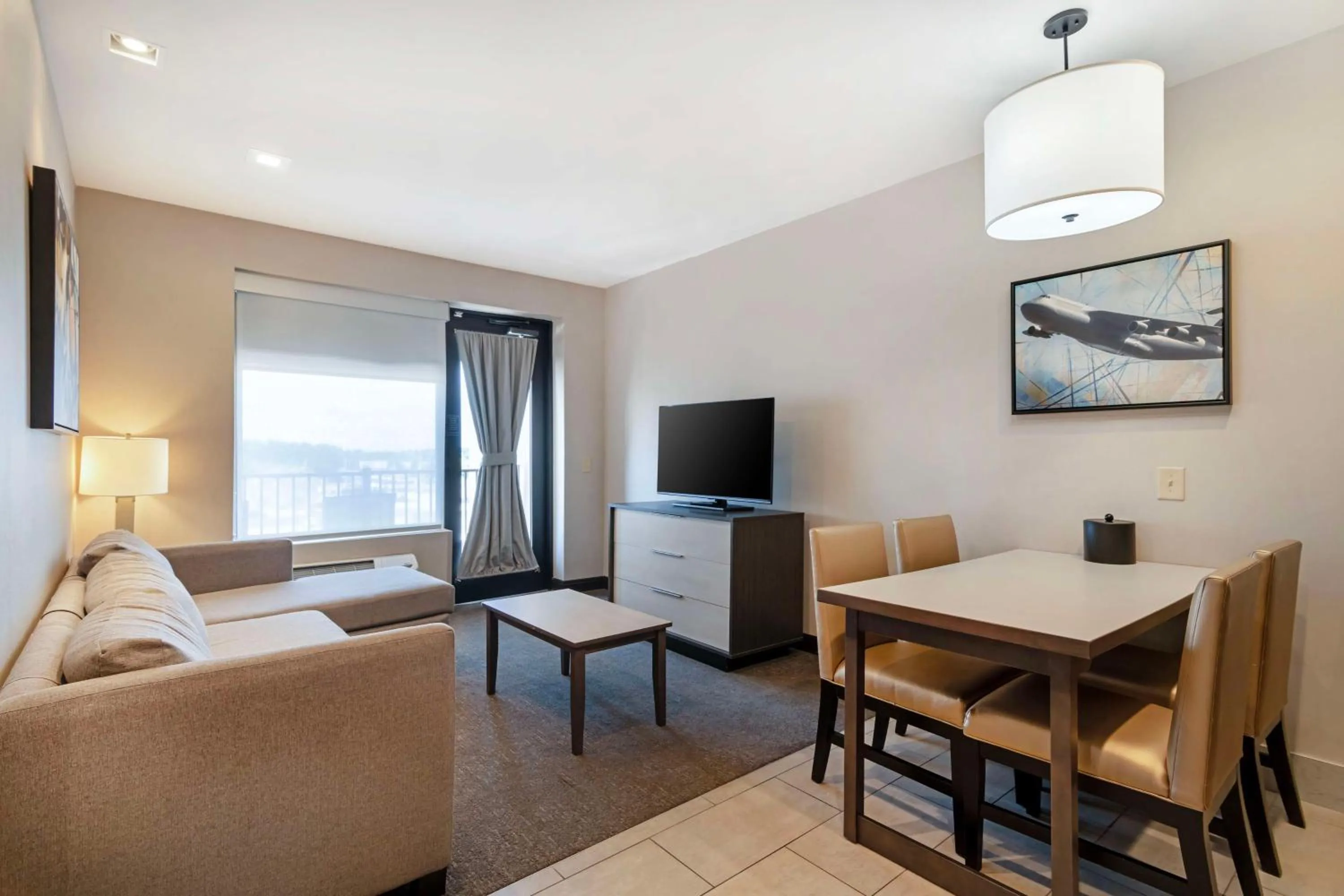 King Suite with Balcony in Best Western Plus Executive Residency Rigby's Water World Hotel