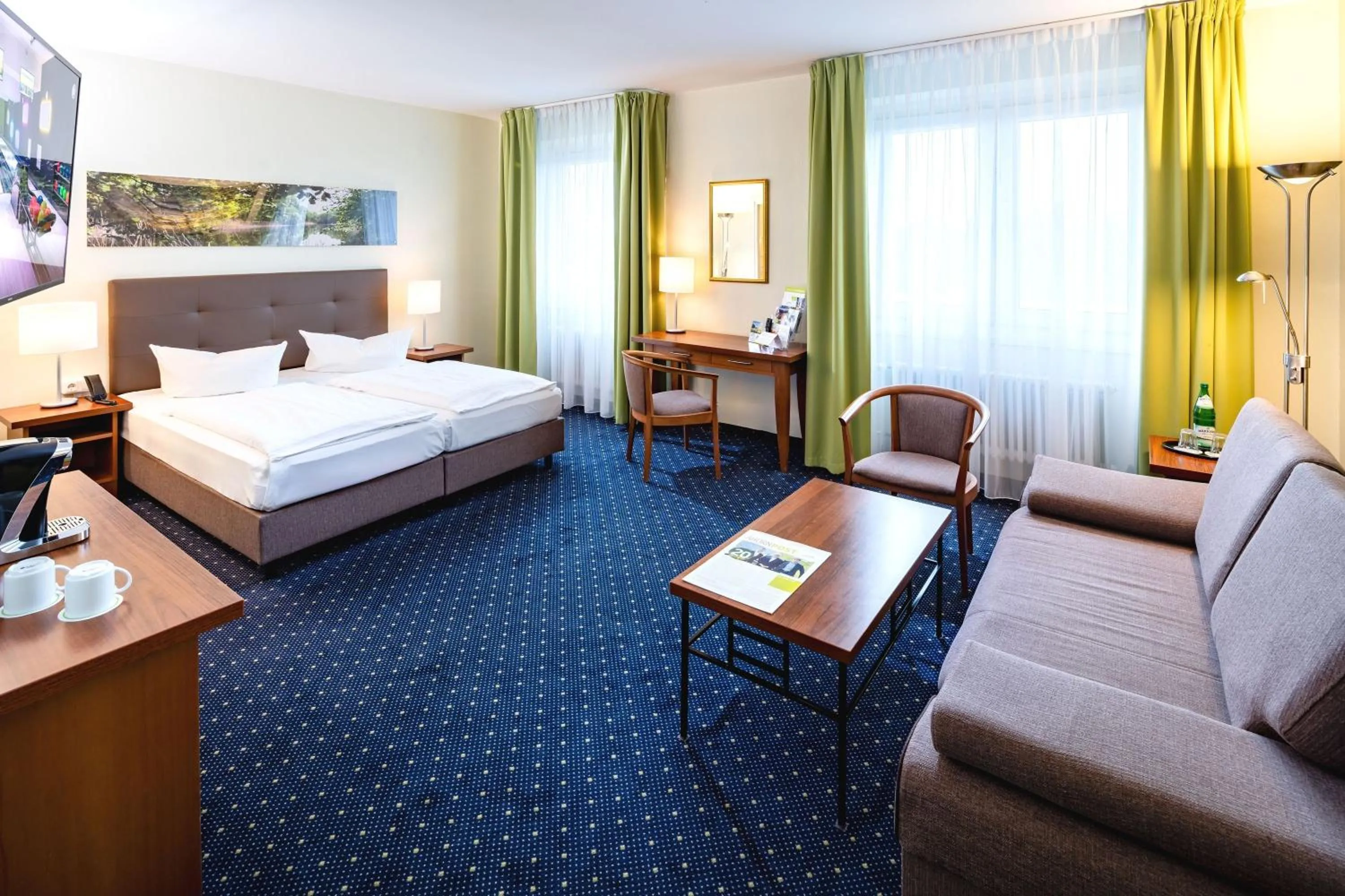 Panorama Studio with Lake View in AHORN Seehotel Templin