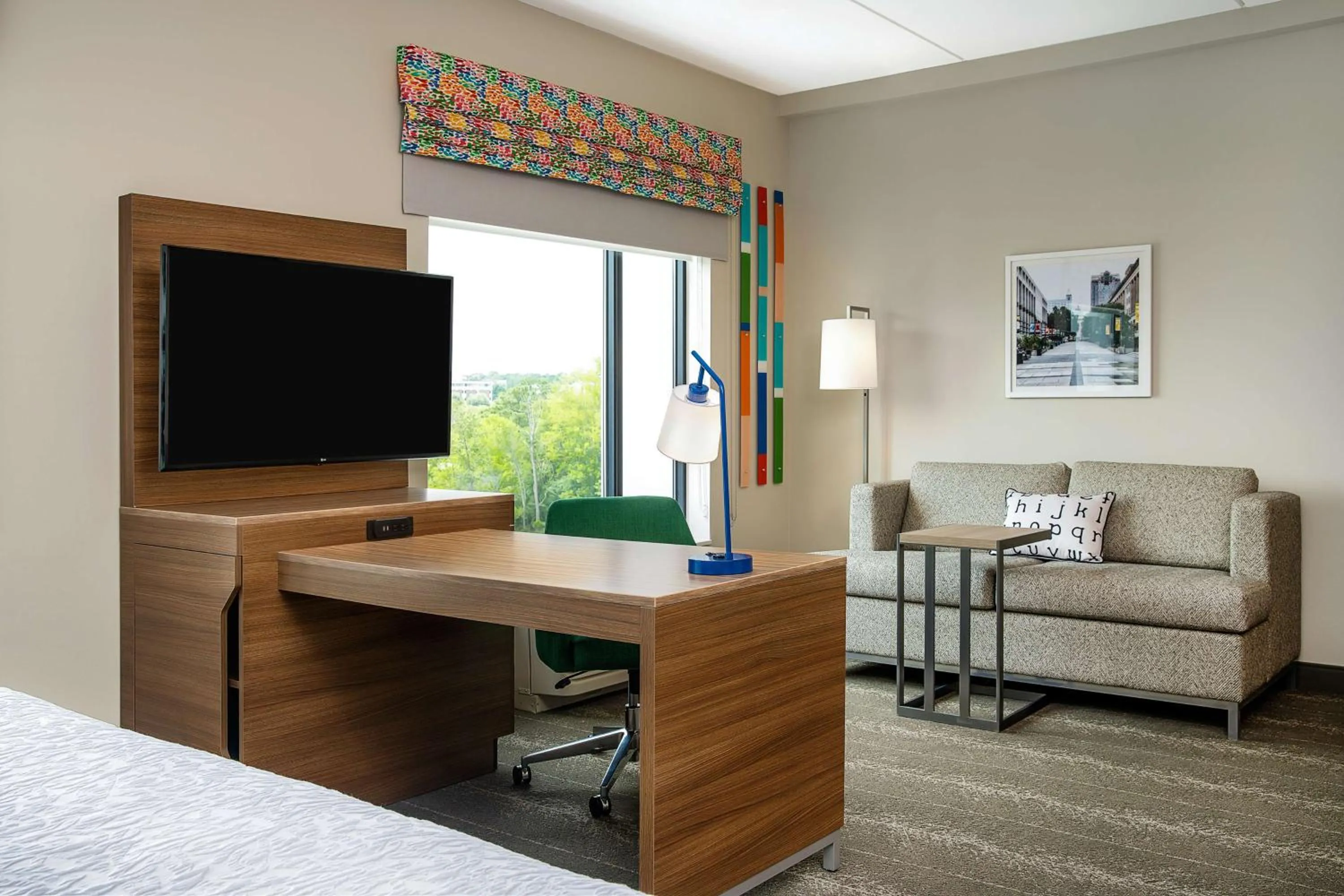 King Suite - Hearing Access/Non-Smoking in Hampton Inn & Suites Raleigh Midtown, NC