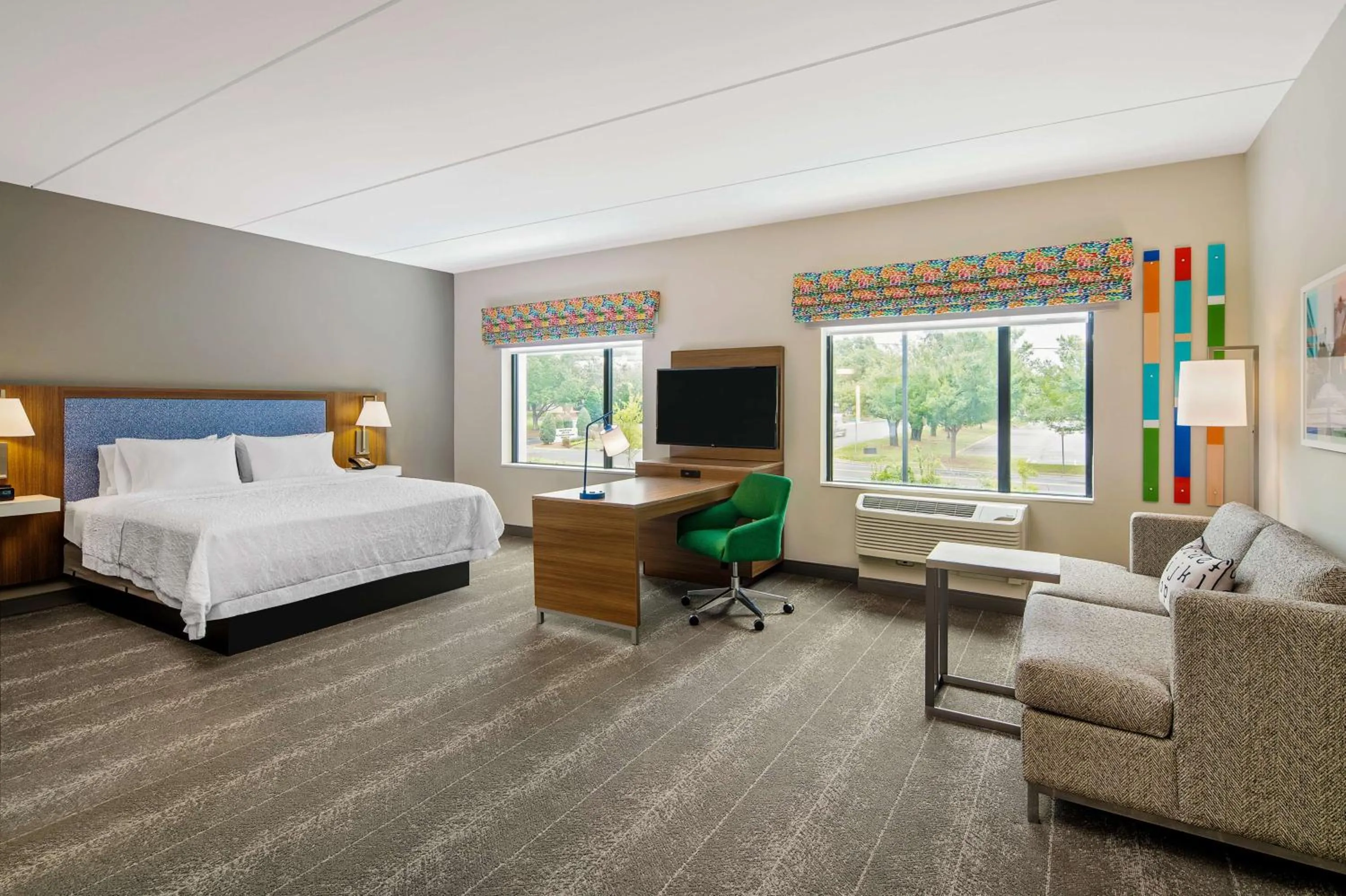 Suite with Two Queen Beds - Hearing Access in Hampton Inn & Suites Raleigh Midtown, NC