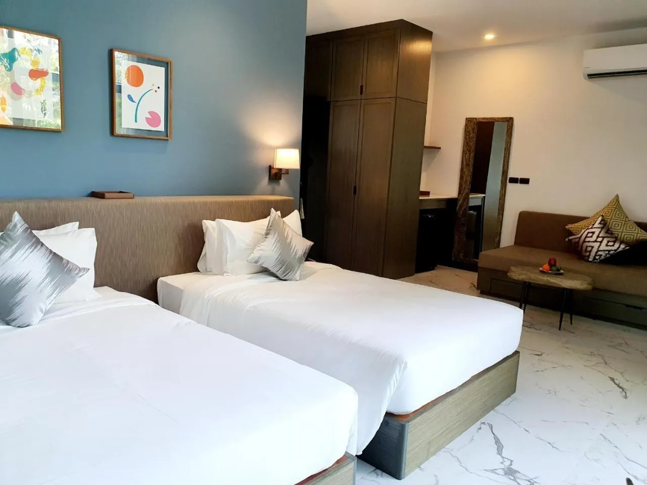 Corner Double or Twin Room in Sappaya Hotel By Lotus Valley Golf Resort
