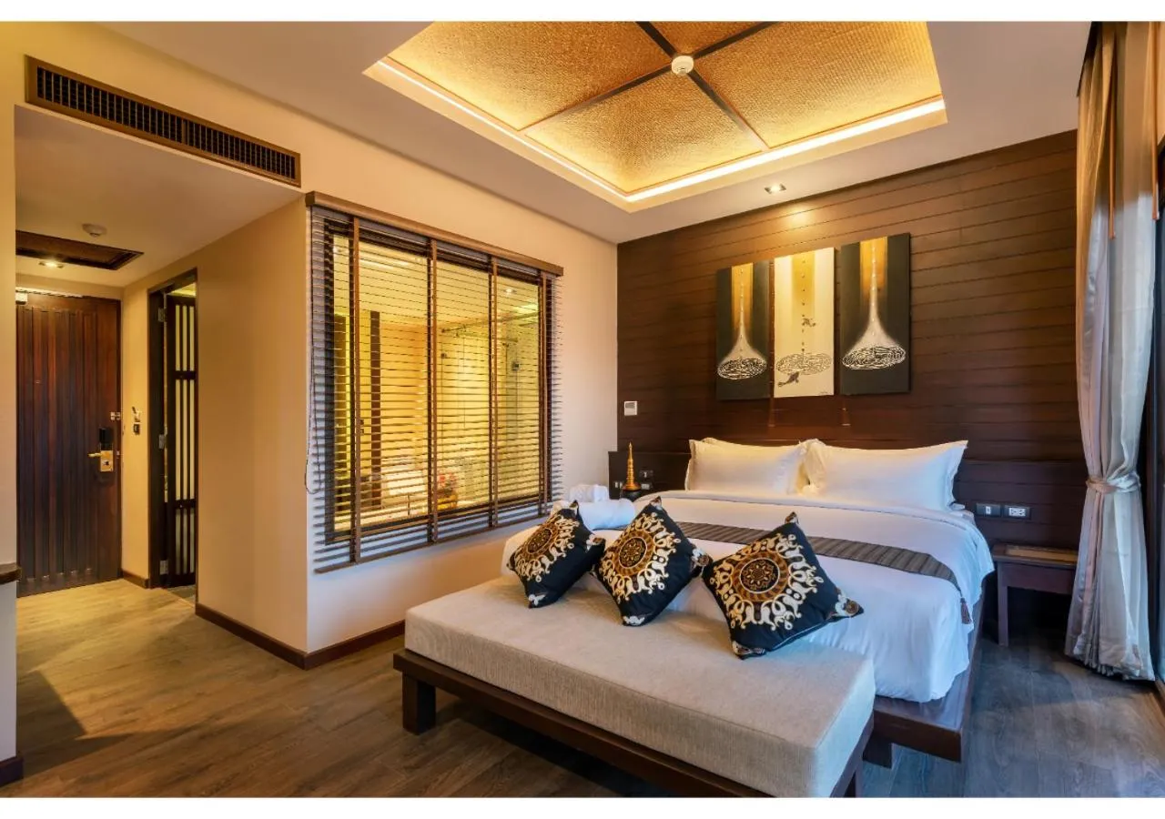 Deluxe Room with Jacuzzi Sea View in Nirvana Beach Resort, Koh Lanta SHA Extra Plus