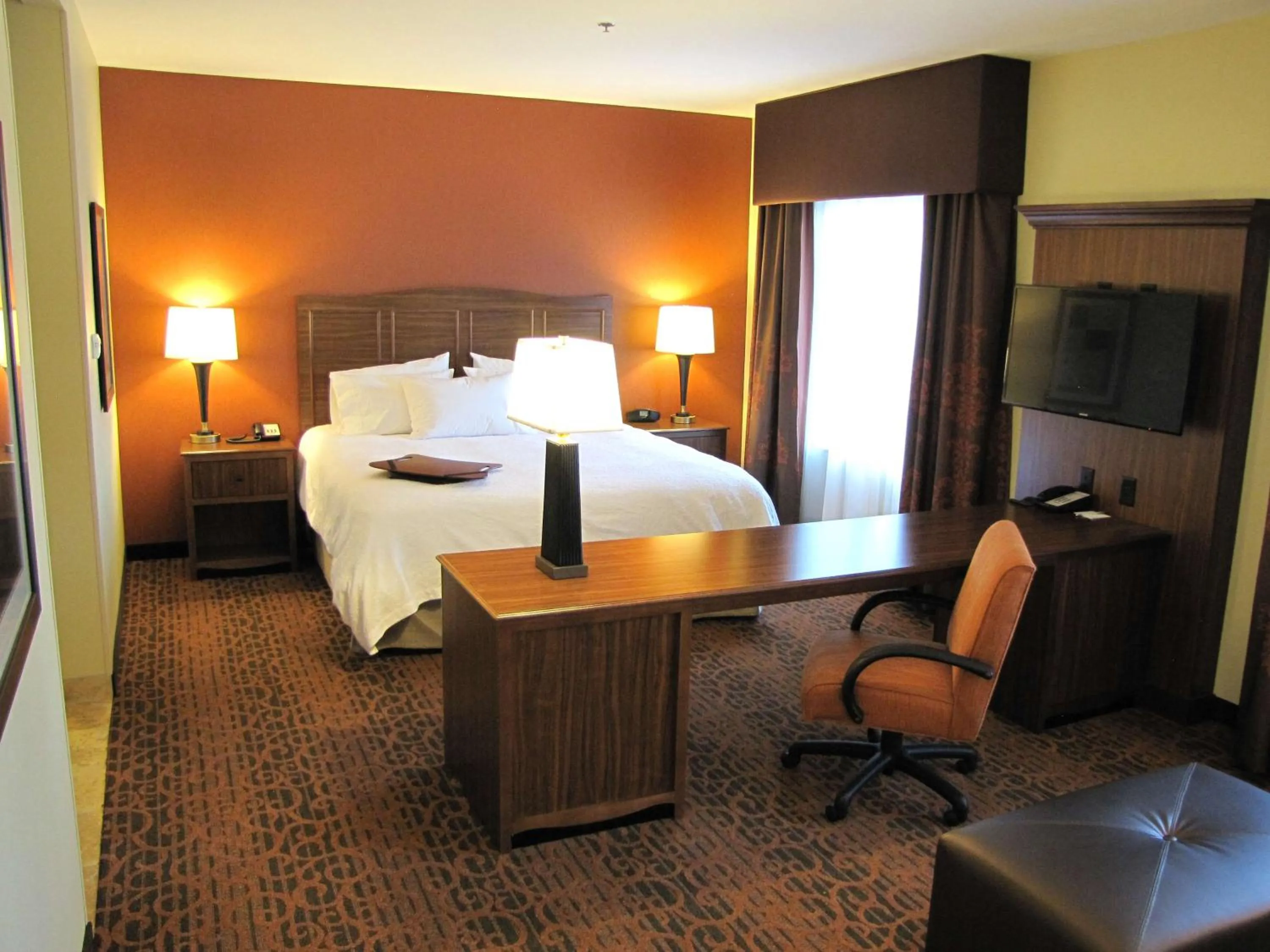 King Studio Suite with Sofa Bed - Hearing Access/Non-Smoking in Hampton Inn & Suites Jamestown