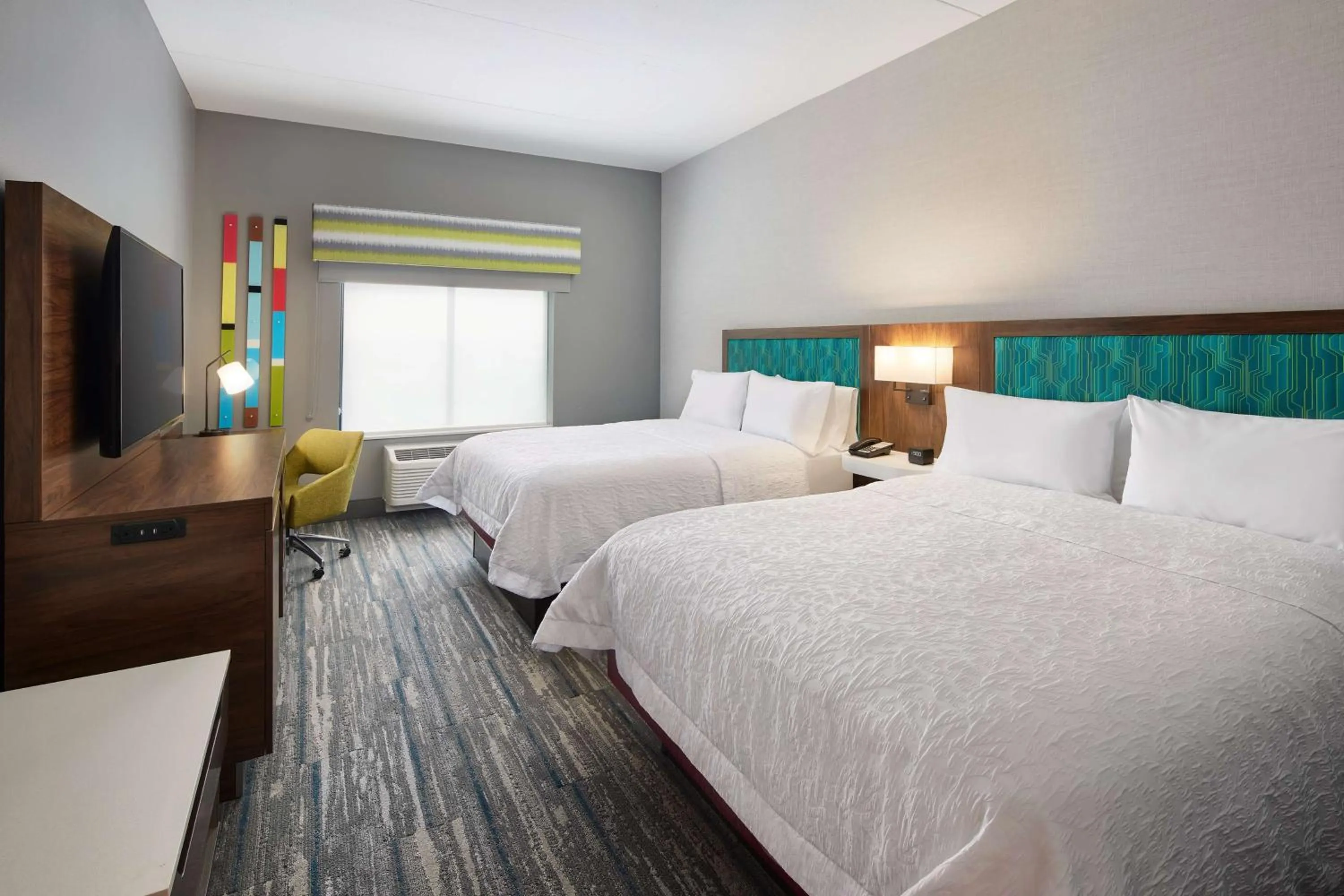 Queen Room with Two Queen Beds in Hampton Inn Franklin, IN