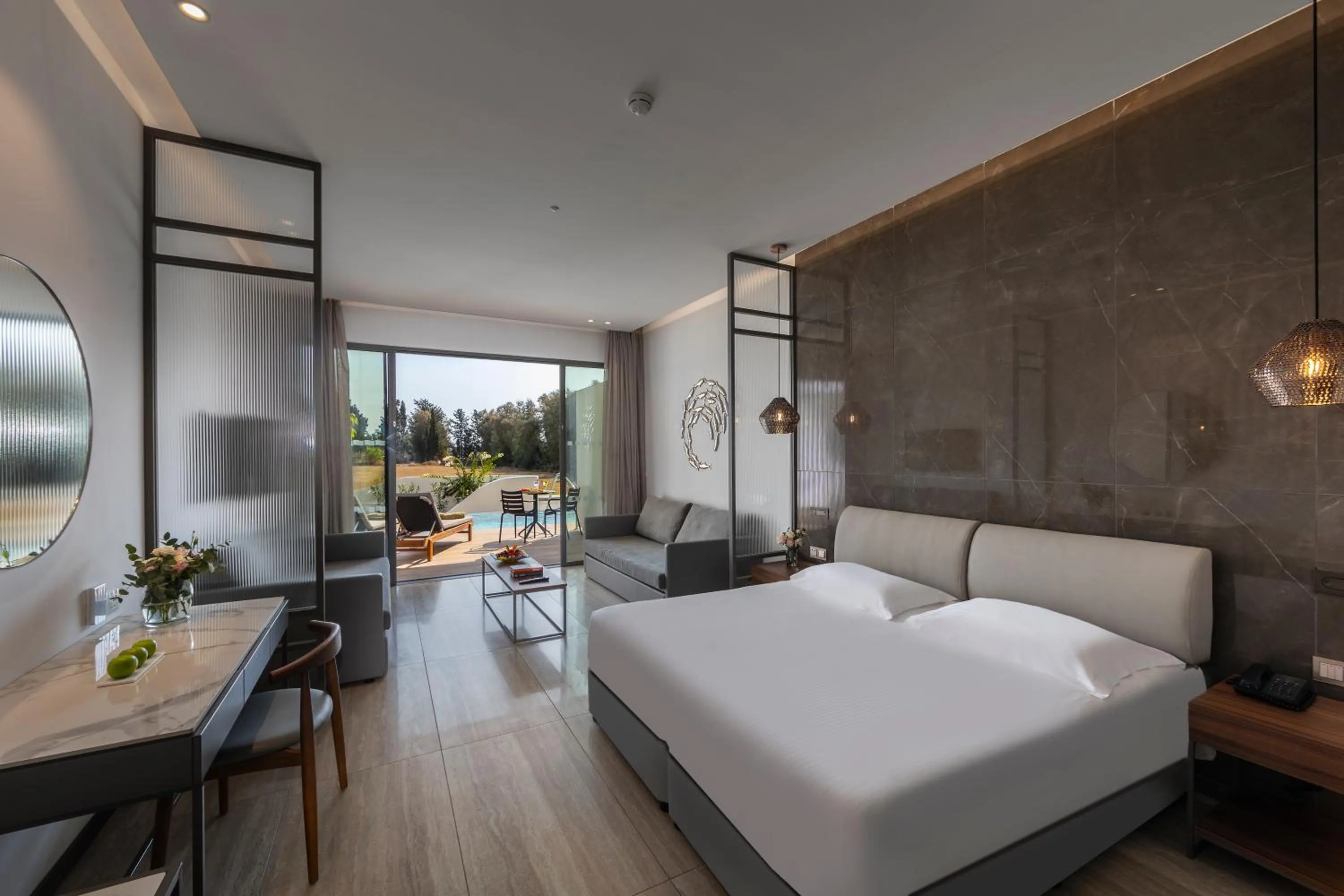 Suite with Pool View - single occupancy in Aliathon Ionian