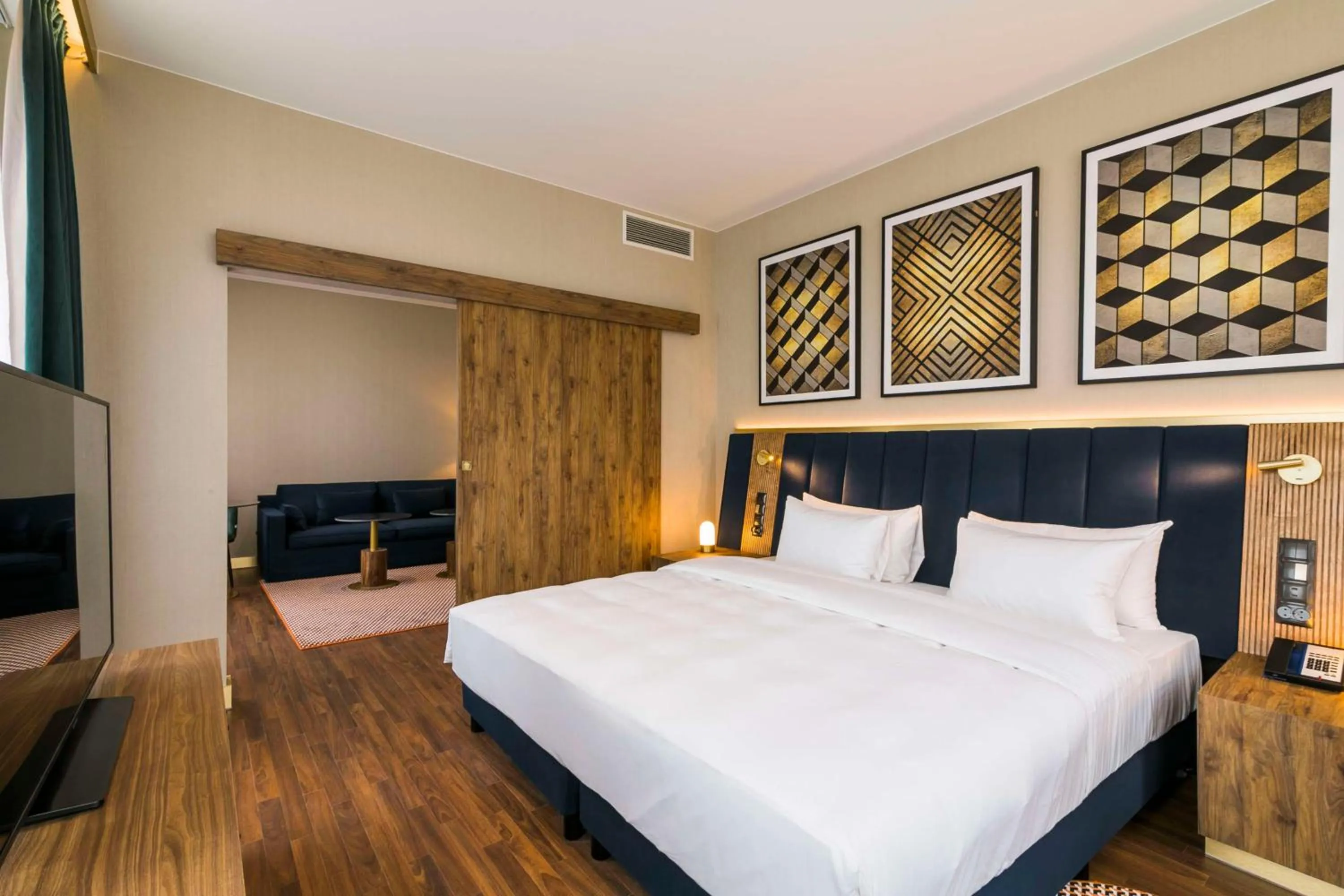 Premium Suite with Balcony in Radisson Blu Hotel Sopot