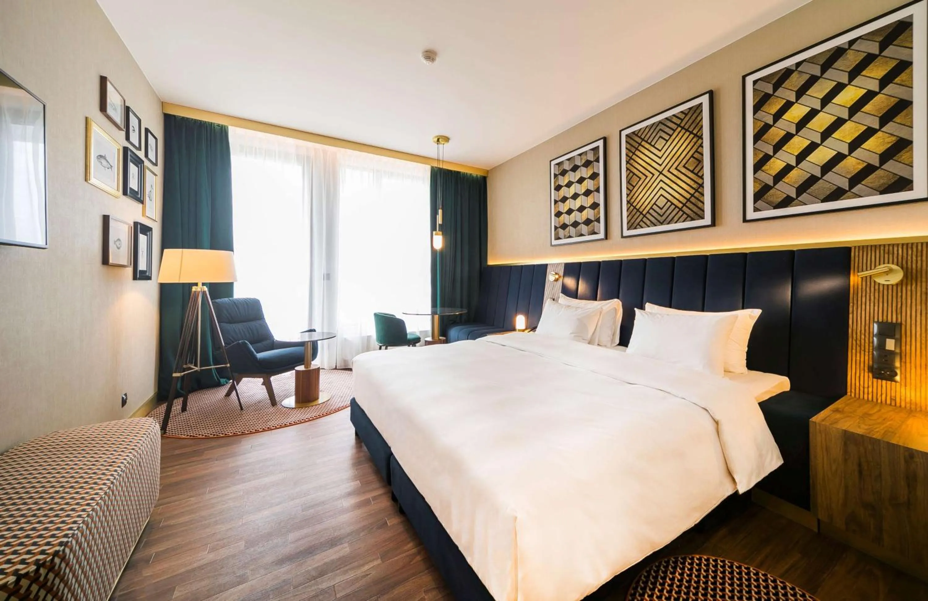 Superior Double Room with Balcony in Radisson Blu Hotel Sopot