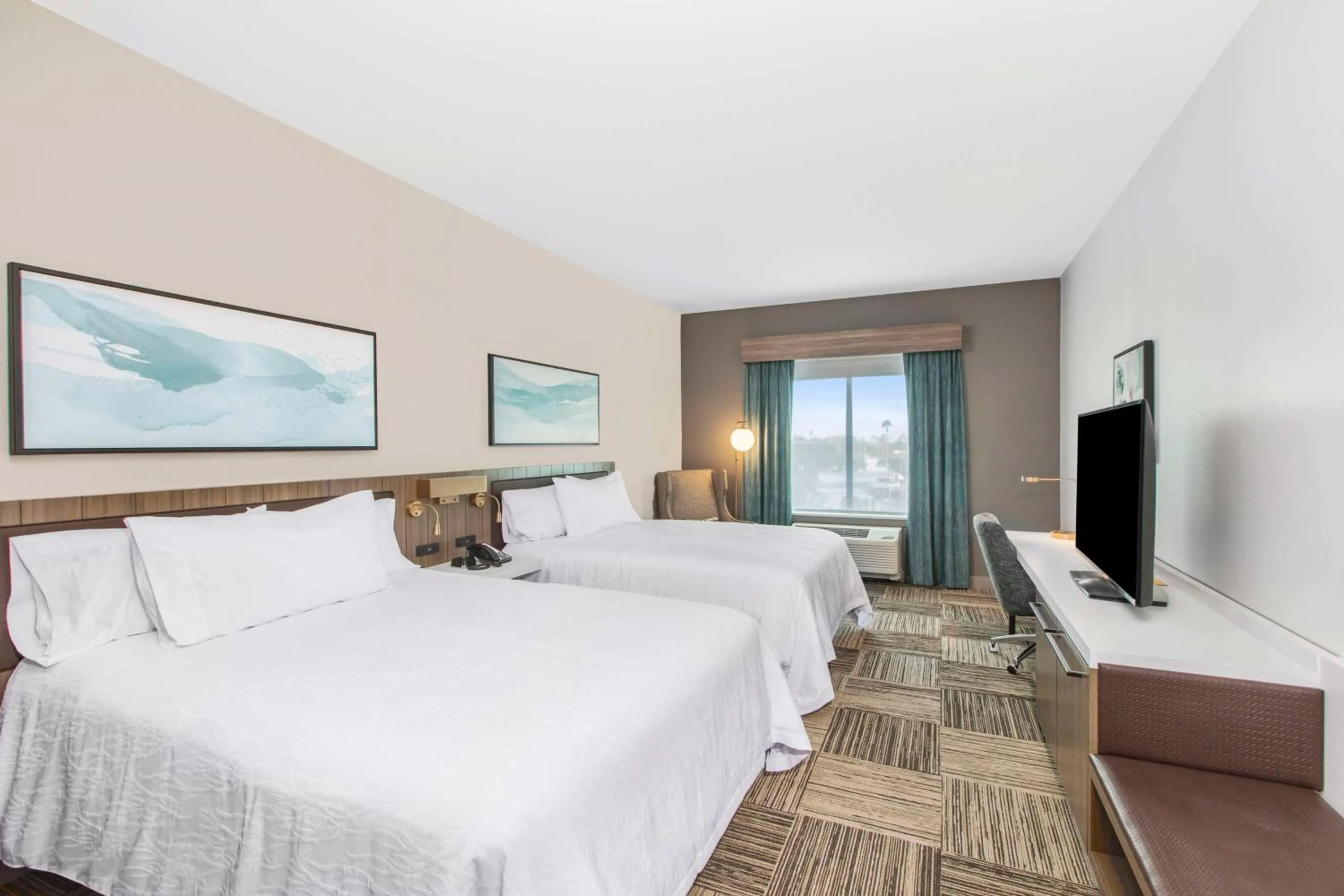 Queen Room with Two Queen Beds in Hilton Garden Inn Harlingen Convention Center, Tx