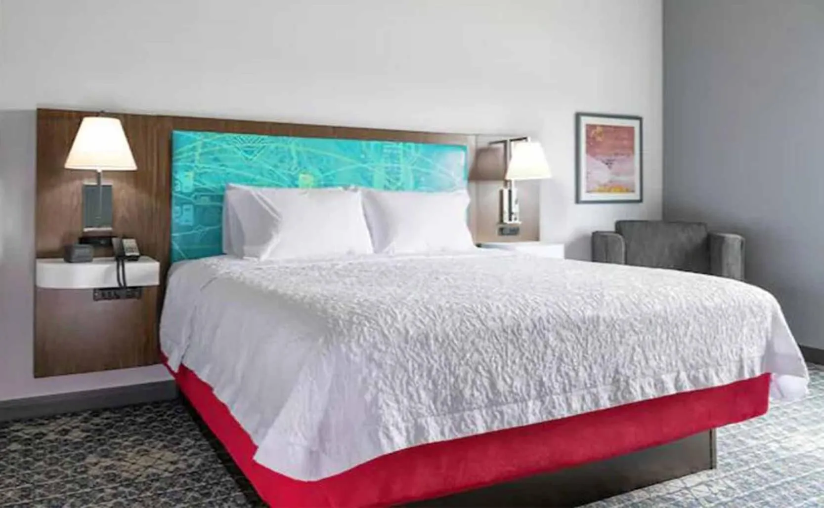 King Room in Hampton Inn Monahans, Tx