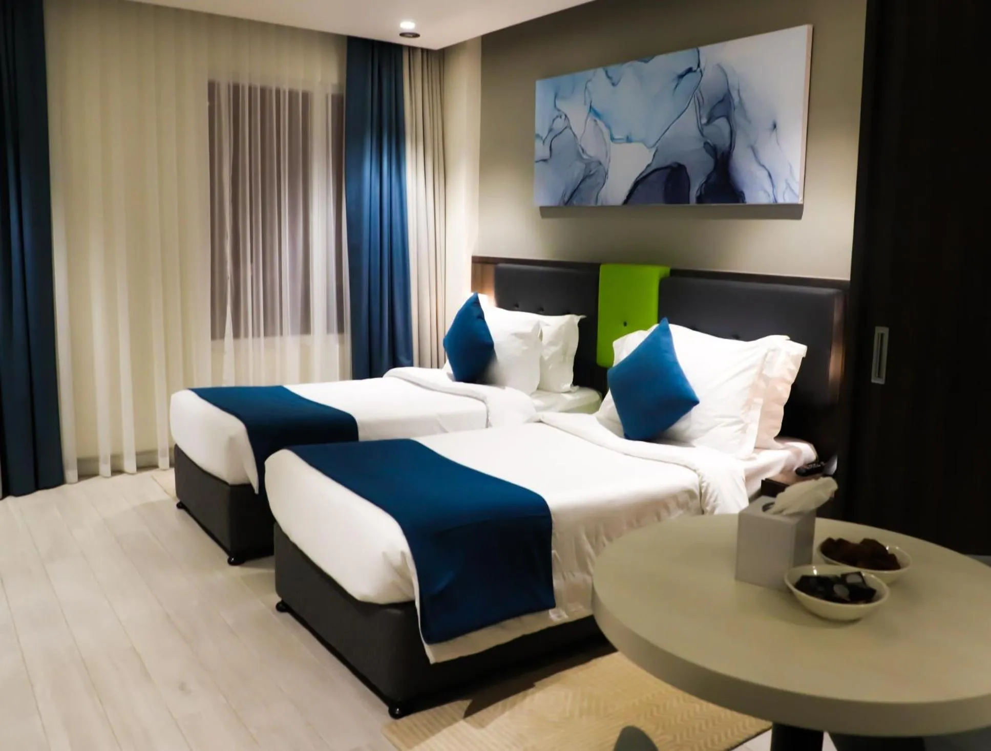 Deluxe Twin Room in Citadines Al Ghubrah Muscat