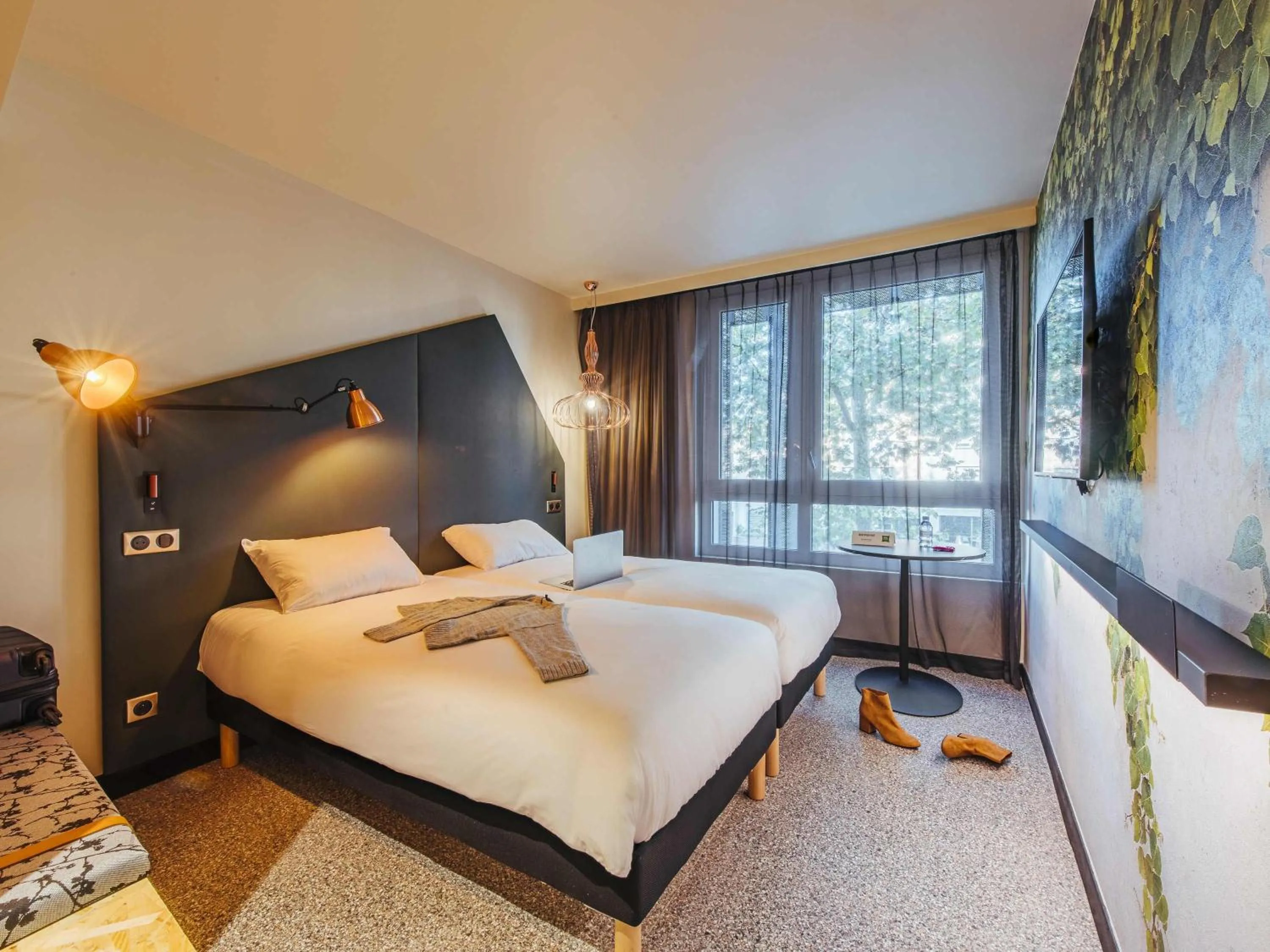 Standard Twin Room in Ibis Styles Rouen Centre Rive Gauche