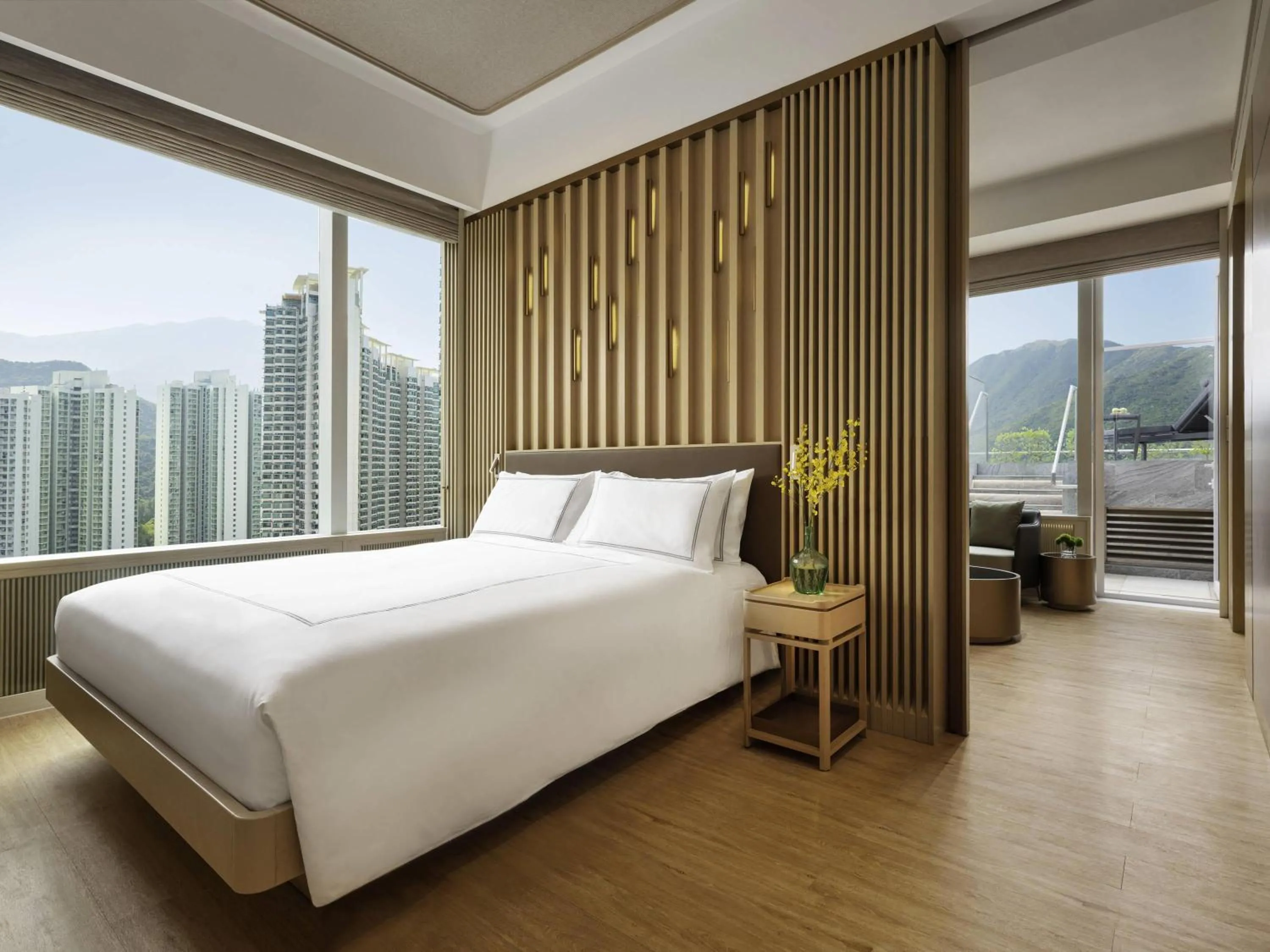 Pool Terrace Suite - 1 King Size Bed, Lounge Access, Private Terrace with Plunge Pool in The Silveri Hotel Hong Kong - MGallery Collection