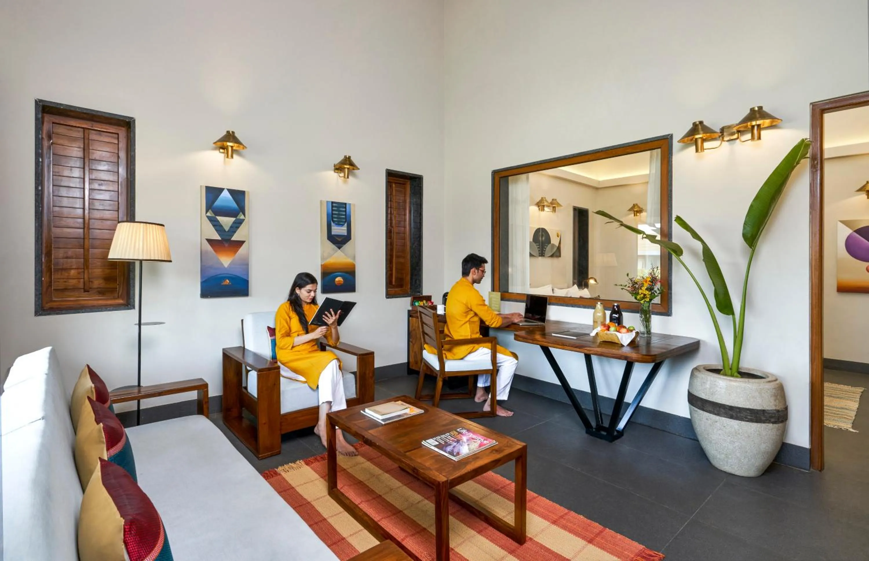 Garden Suite - single occupancy in Viveda Wellness Resort