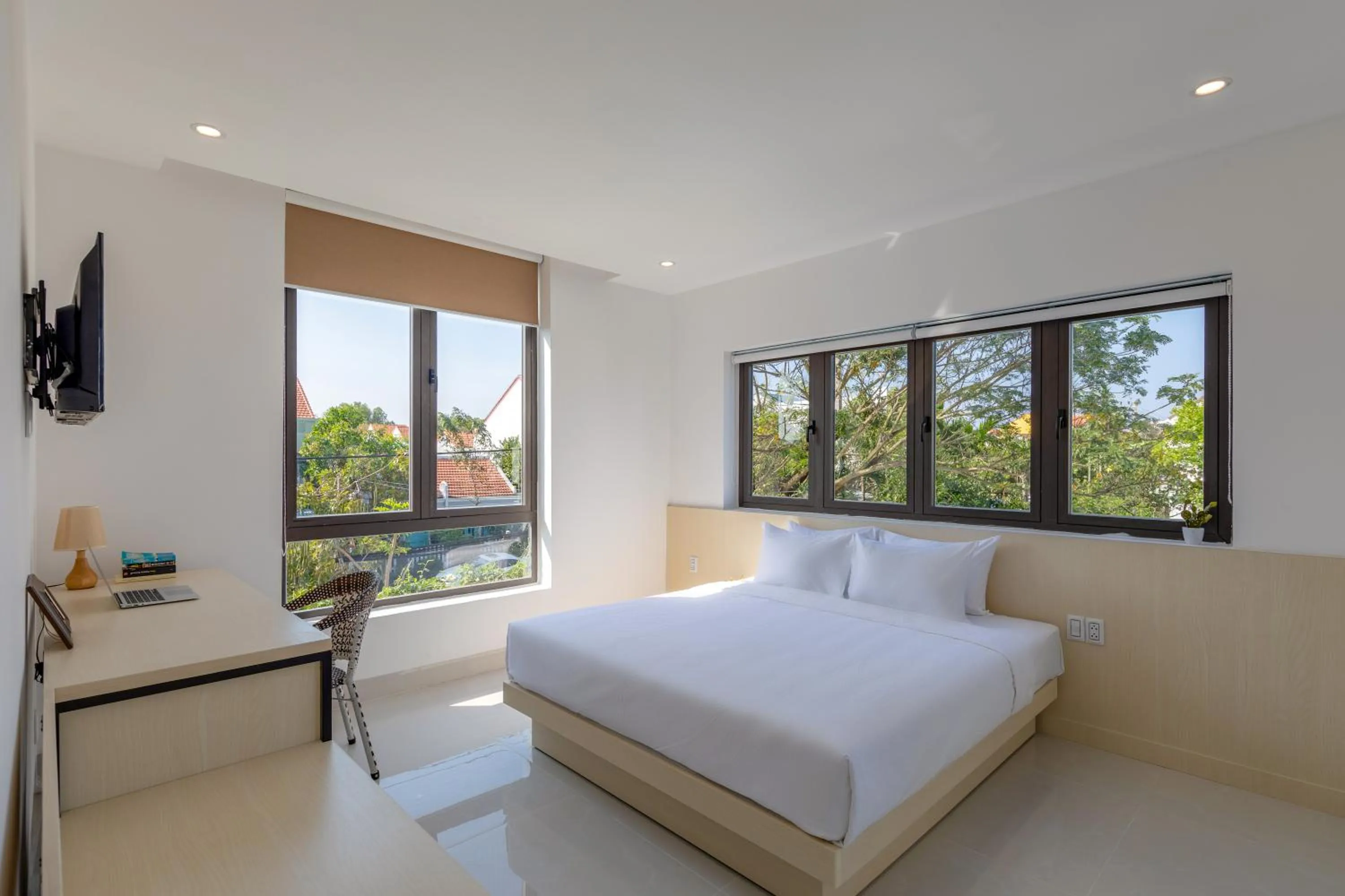 Double Room with Garden View - single occupancy in Bespoke Villa Hoian