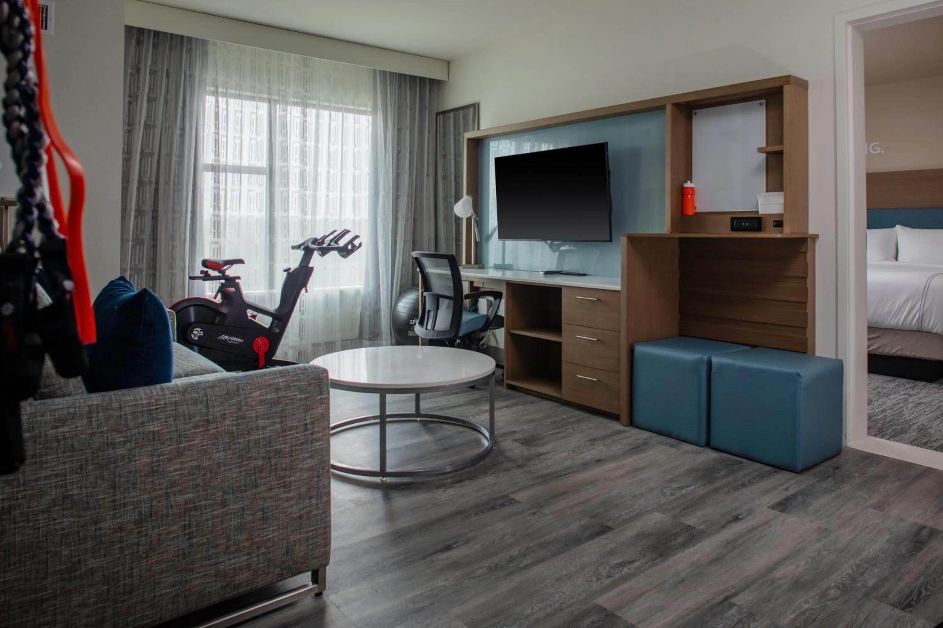 One-Bedroom King Suite with Sofa Bed in EVEN Hotel Shenandoah - The Woodlands by IHG