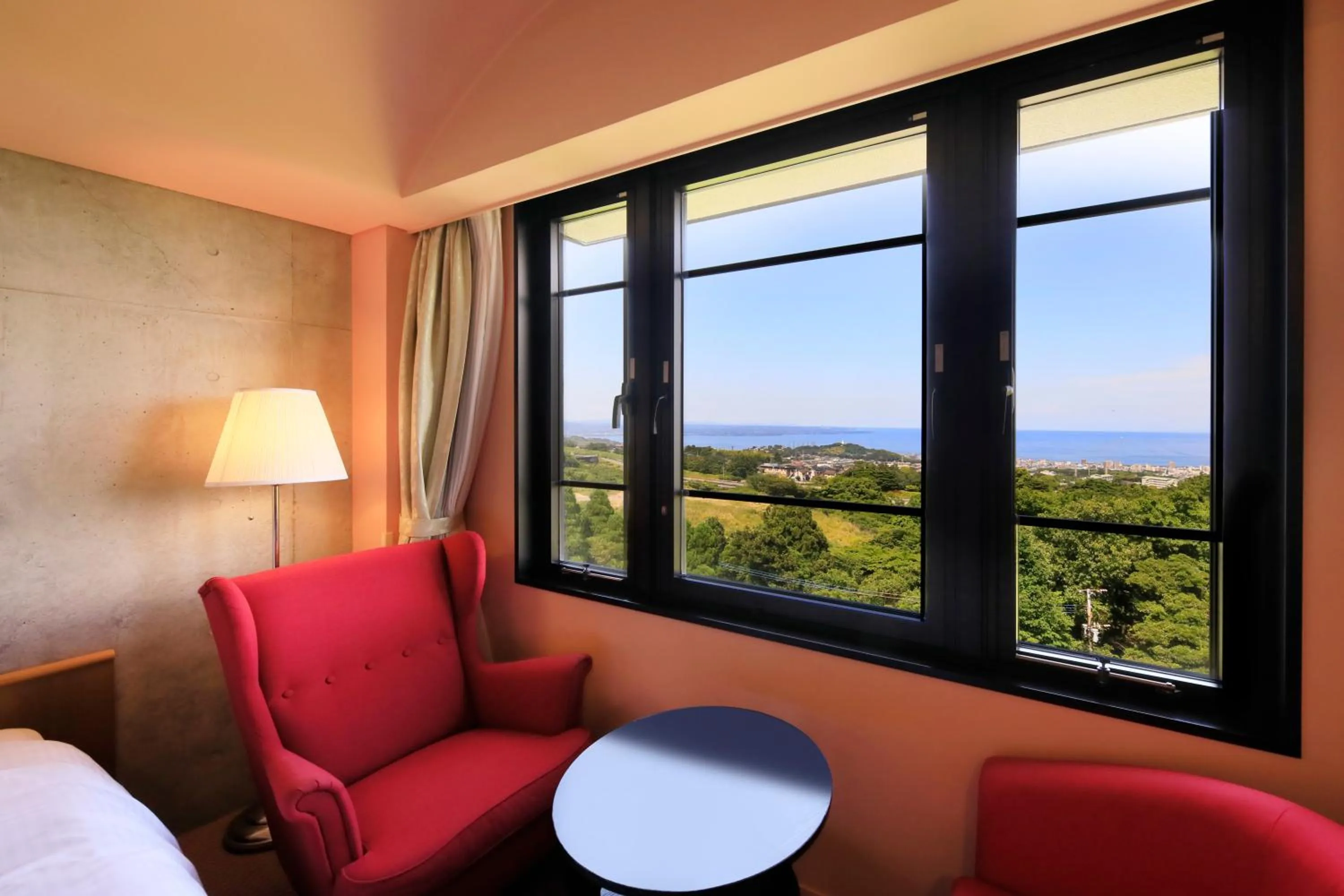 Standard Twin Room with Ocean View - single occupancy in Beppu Fuga