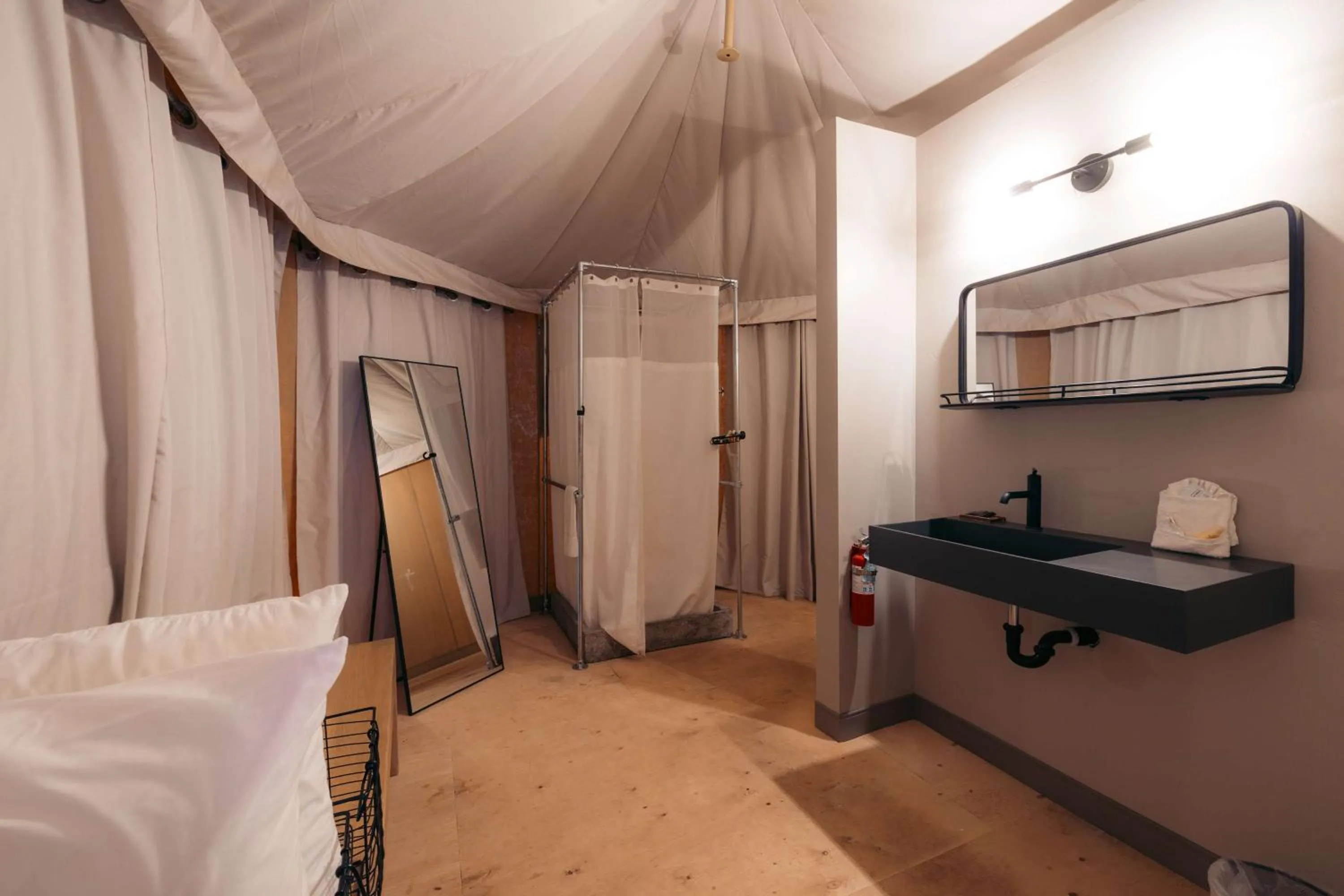 Tent with One King Bed, Sofa Bed and Private Bathroom - Non-Smoking in Zion Wildflower Resort