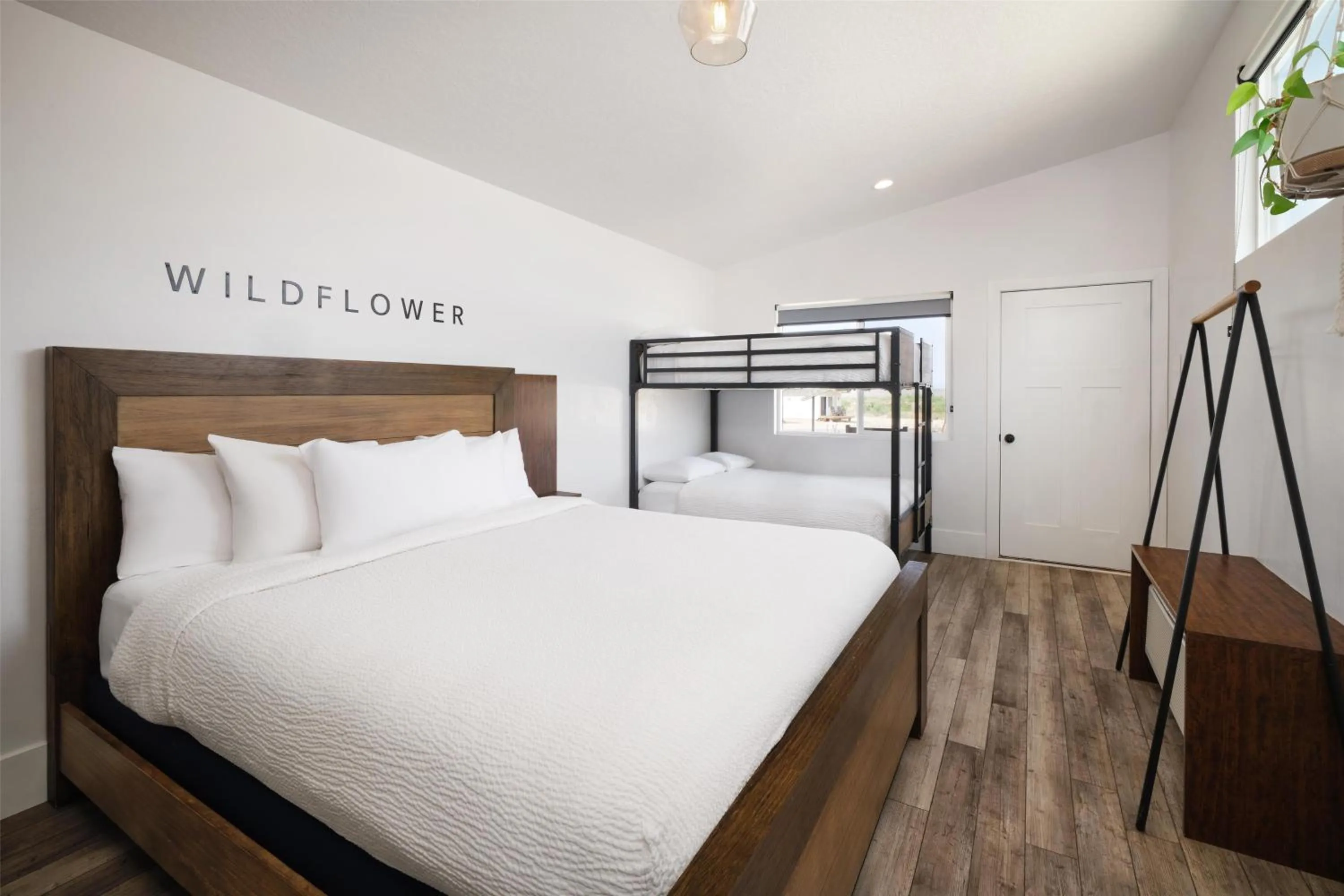 Family Suite with One King and One Double Bunk Bed in Zion Wildflower Resort