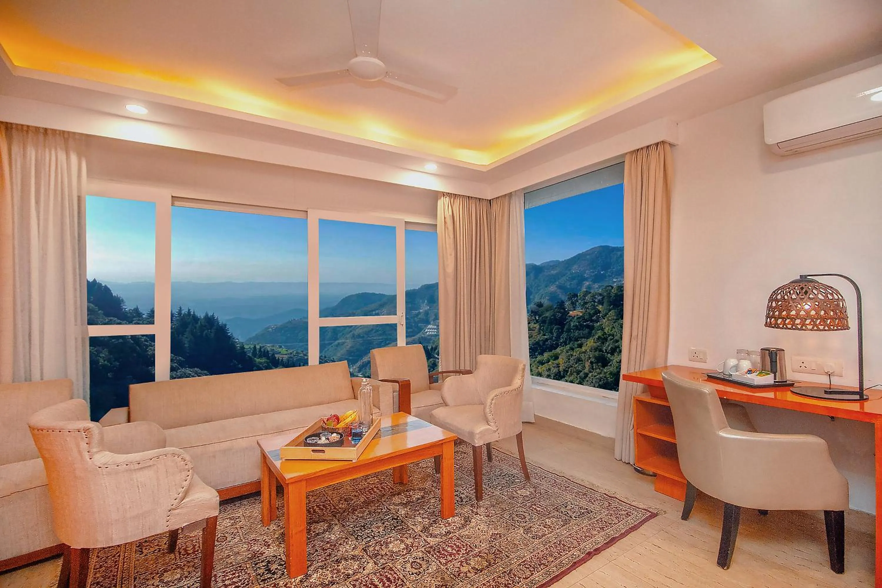 Premium Room with Balcony and Valley View - Complimentary Yoga Session, 10% off on F&SB and 15% off on SPA  in Yog Wellness Resort & Spa By Amritara