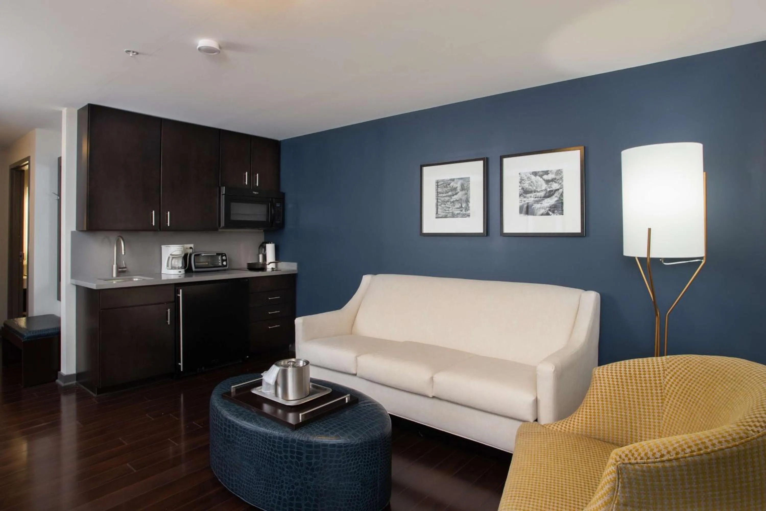 King Suite in The Mosey Buffalo Williamsville Tapestry Collection Hilton