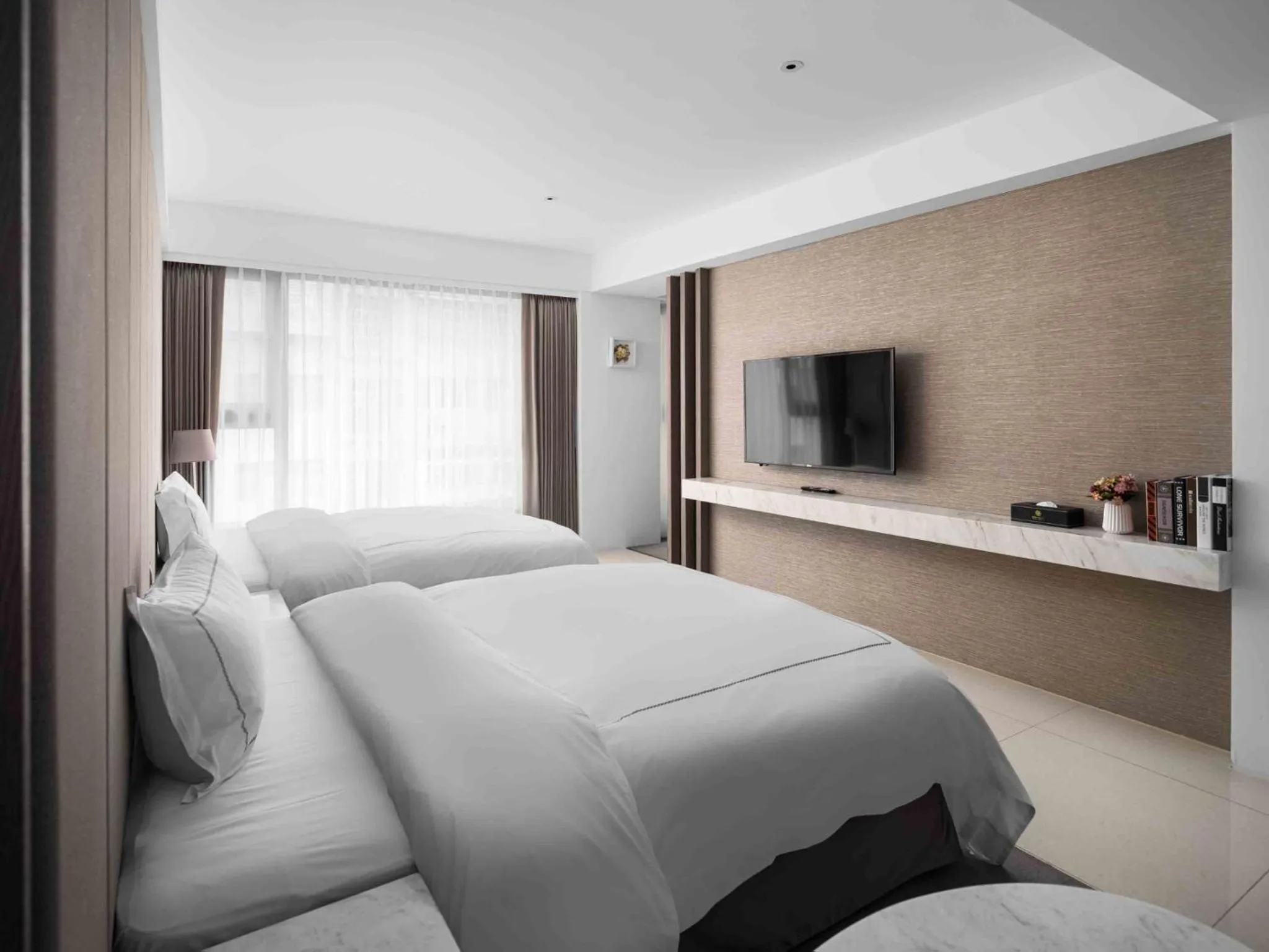 Classic Twin Room in Gamalan Spring Hotel