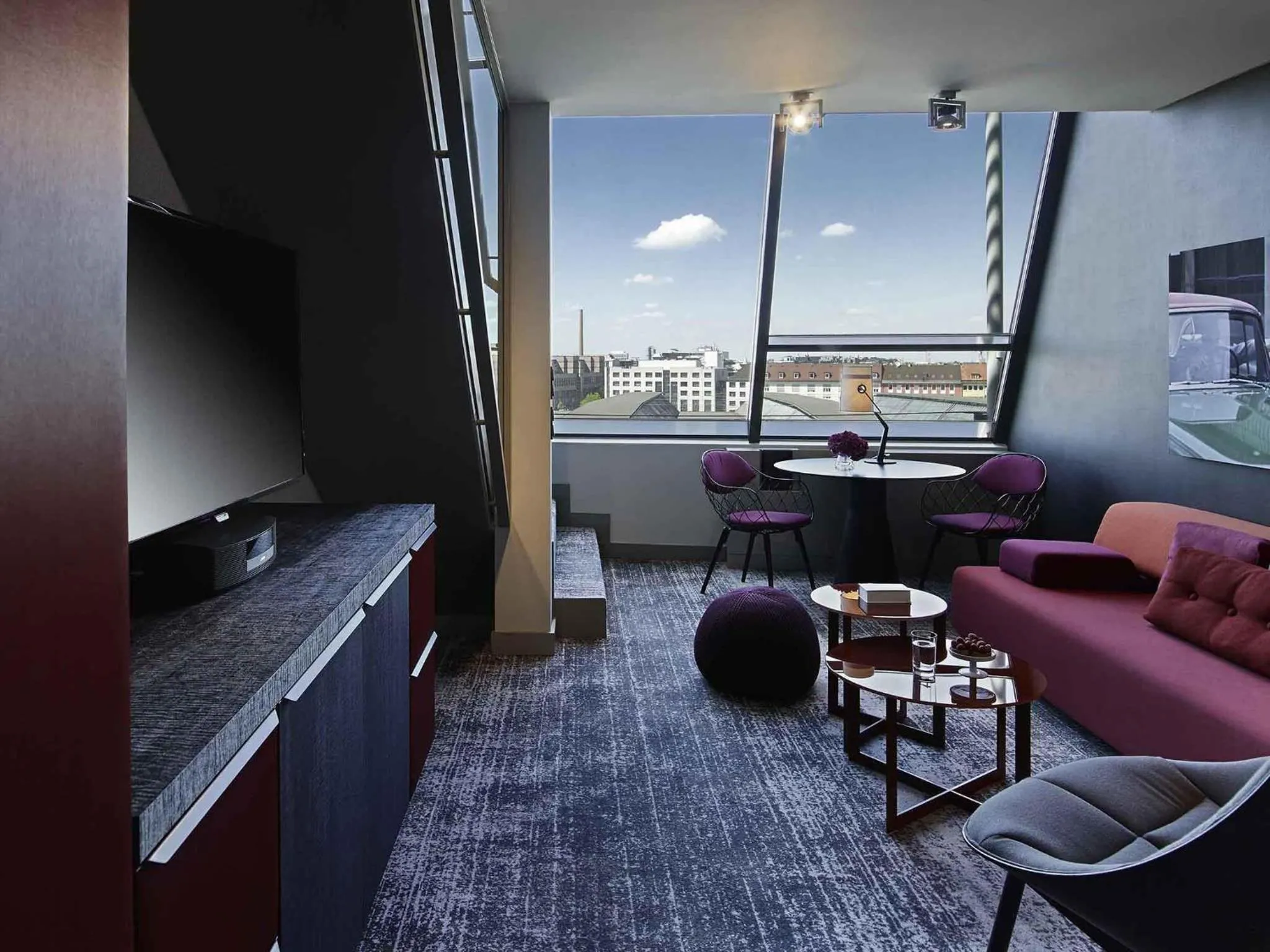 Duplex Junior Suite with View  in Sofitel Munich Bayerpost
