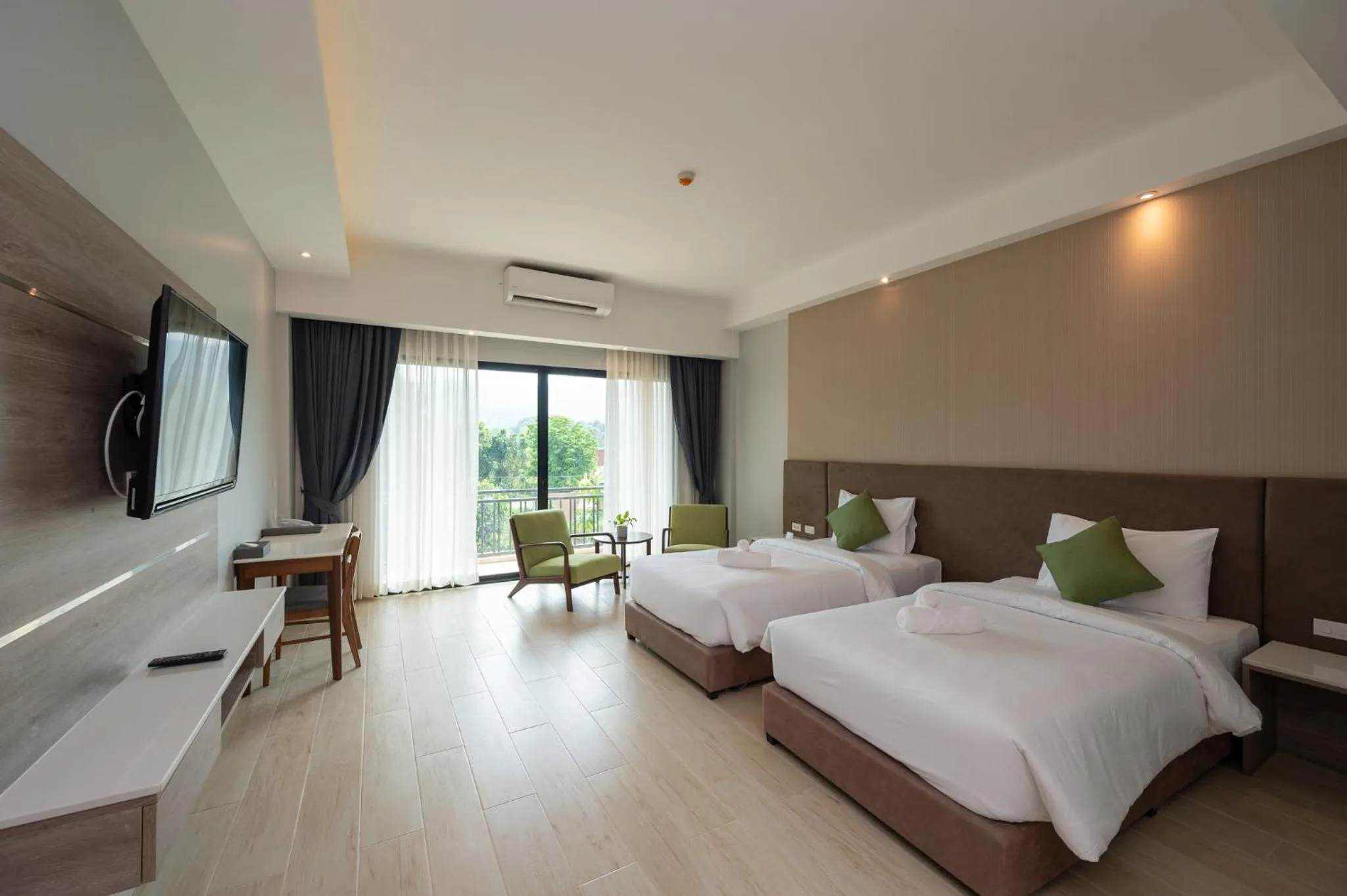 Superior Double or Twin Room in Phumontra Resort Nakhon Nayok
