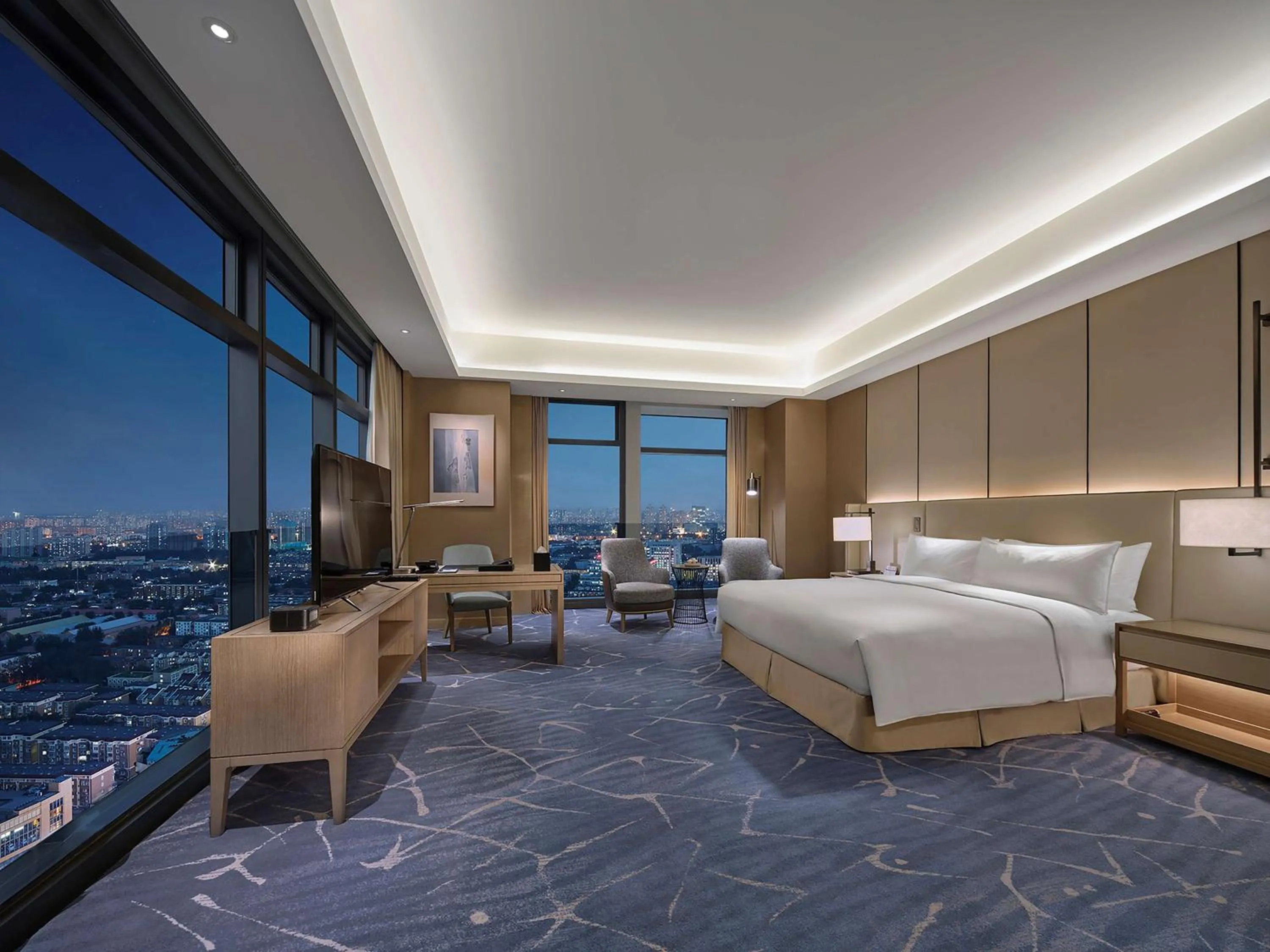 Deluxe King Room in Hilton Beijing Tongzhou