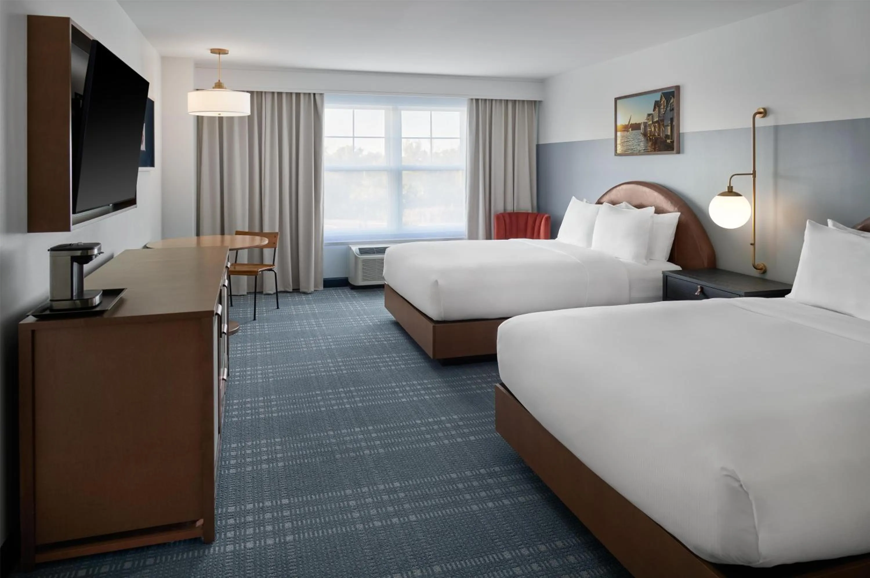 Queen Room with Two Queen Beds - Hearing Access in Hotel Canandaigua, Tapestry Collection By Hilton