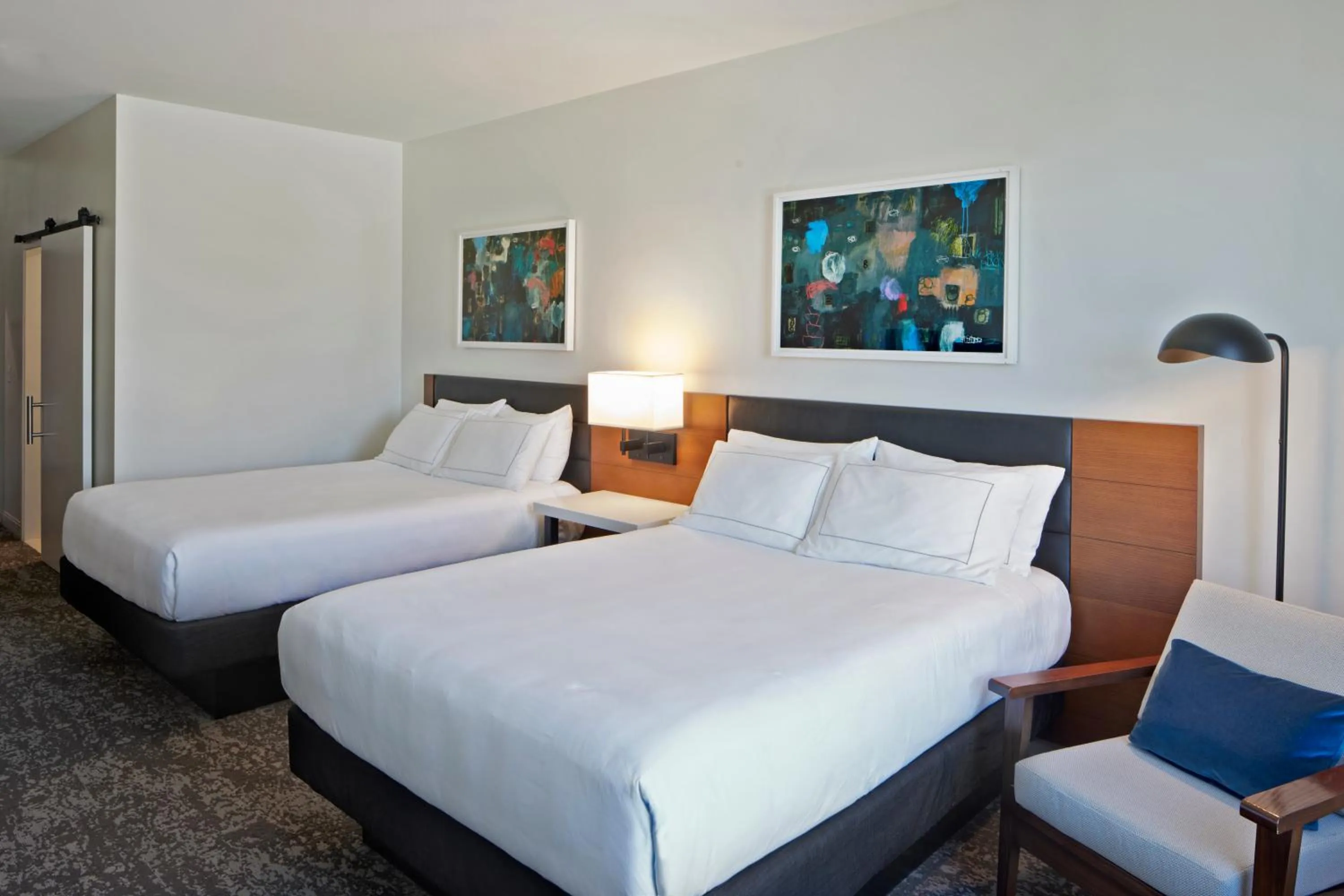 Queen Room with Two Queen Beds in Tapestry By Hilton The Fort Sutter Hotel Sacramento, Ca