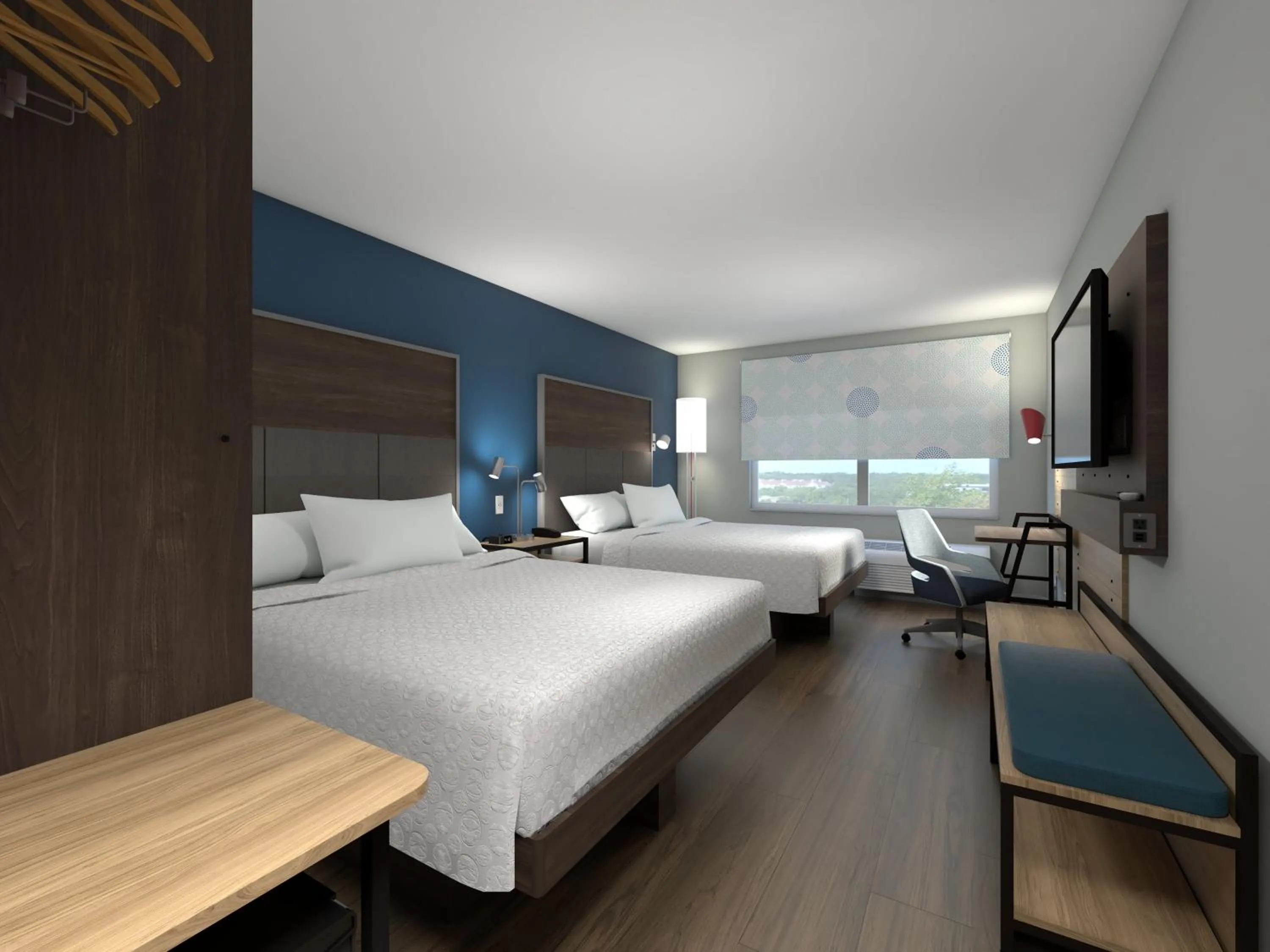 Queen Room with Two Queen Beds - Mobility Access in Tru By Hilton Harrisonburg, Va