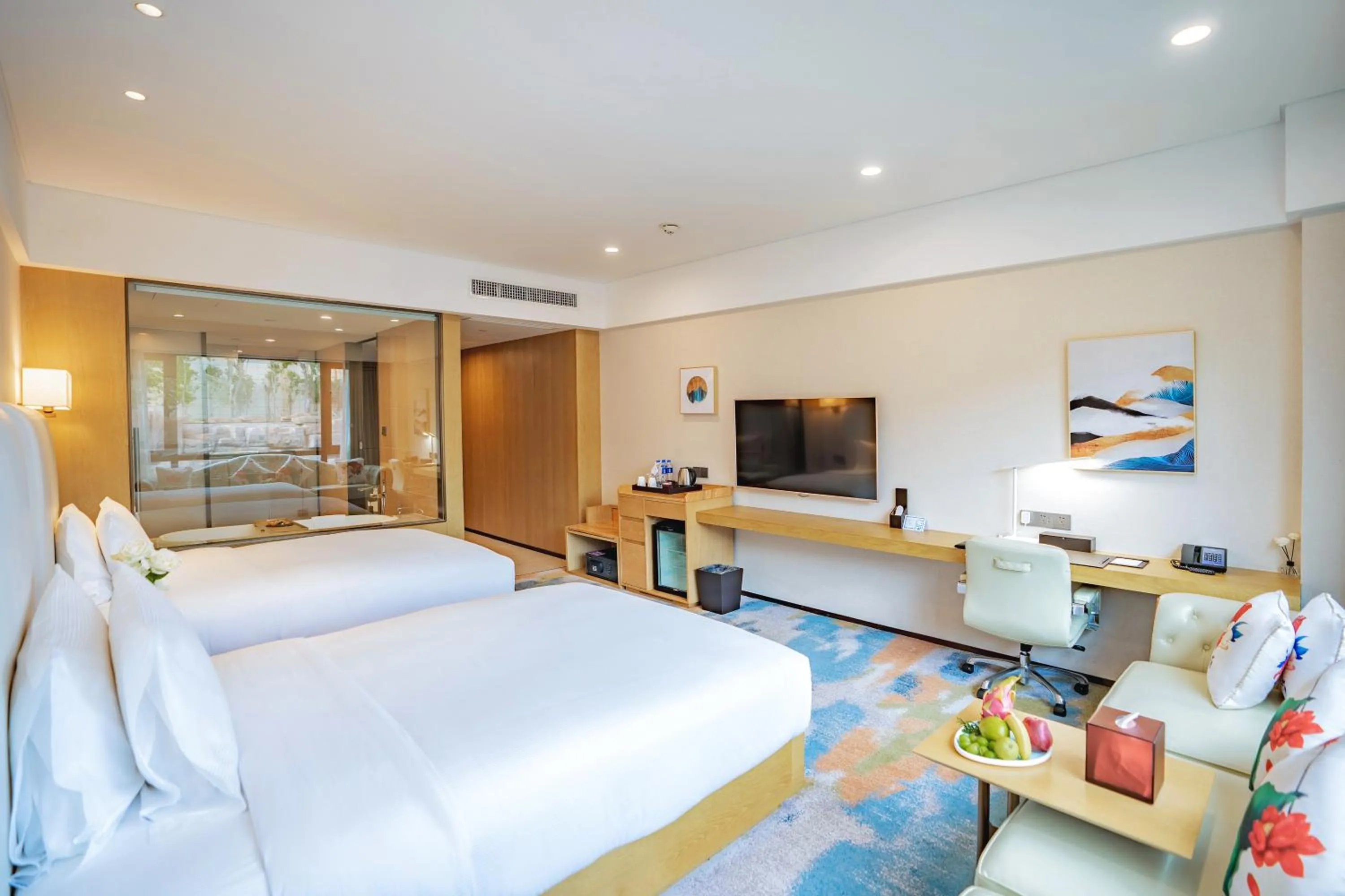 Deluxe Twin Room in Hilton Lijiang