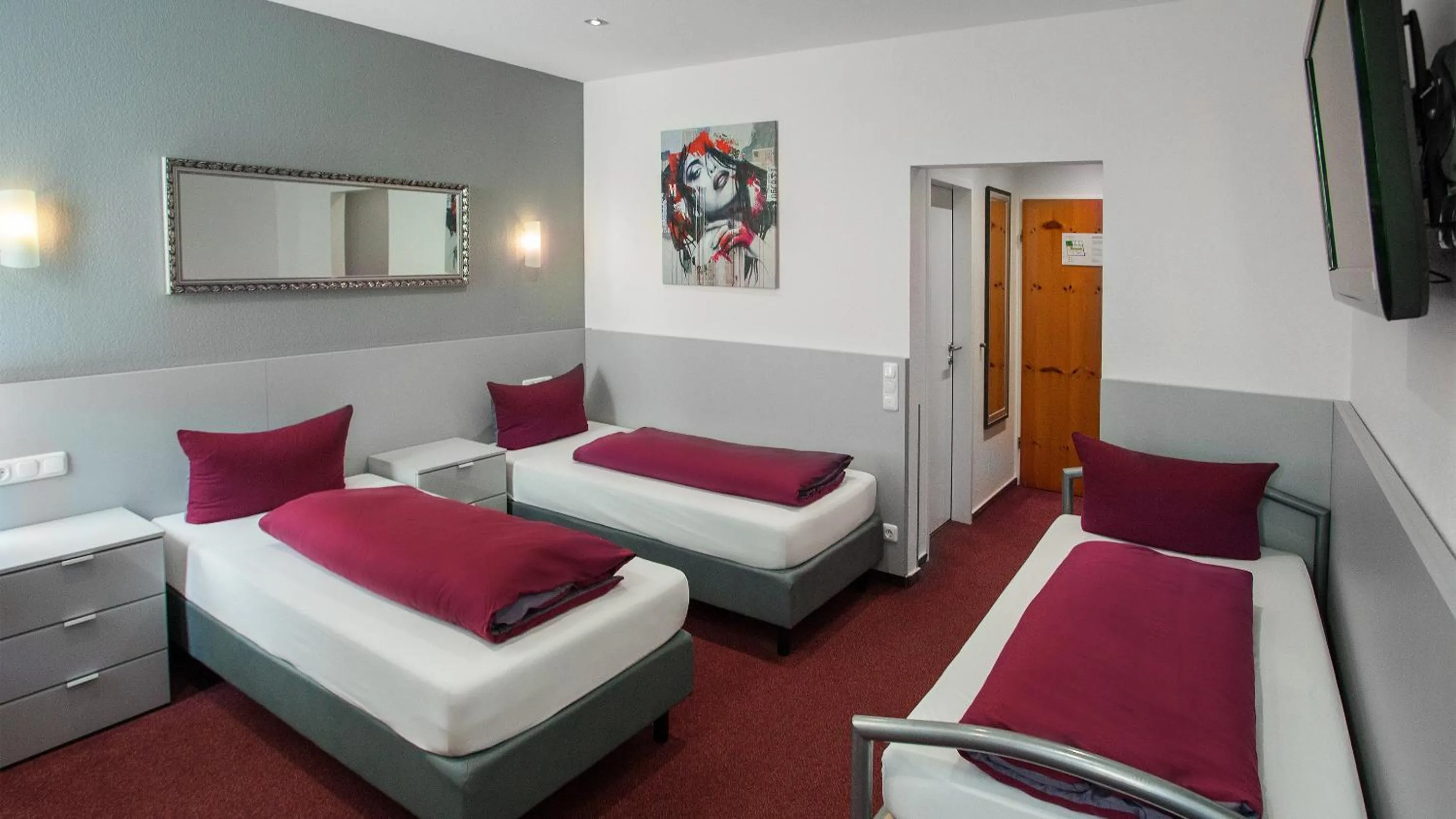 Classic Triple Room in Hotel Zur Post