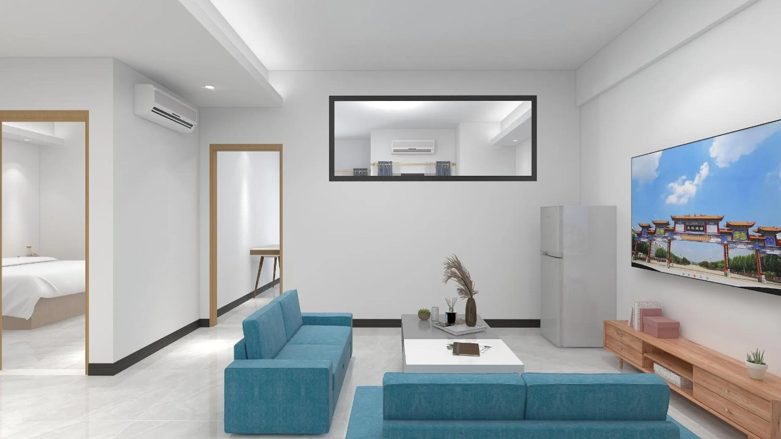 Two-Bedroom Apartment in Foshan Laide Apartment