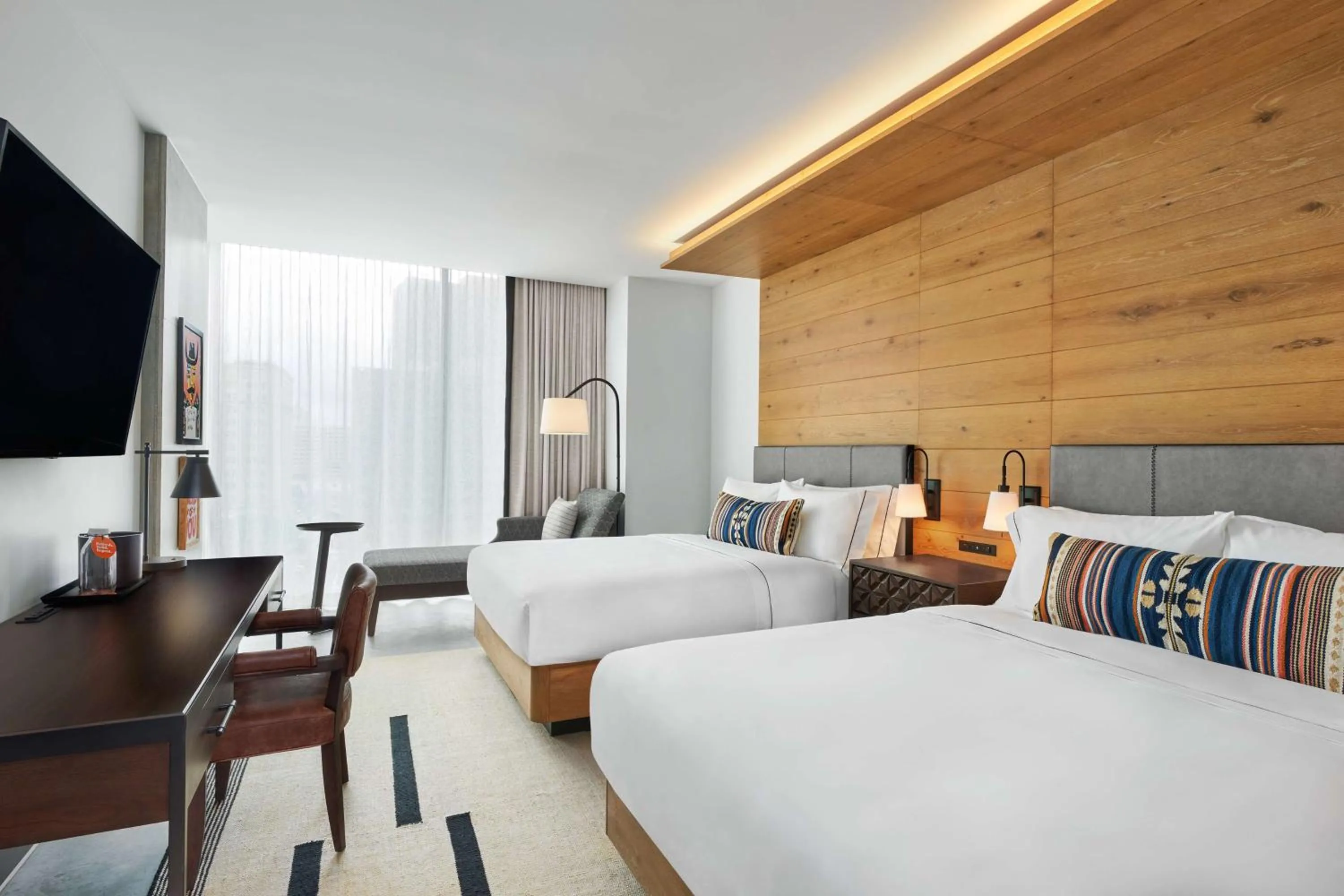 Queen Room wih Two Queen Beds in Canopy By Hilton San Antonio Riverwalk