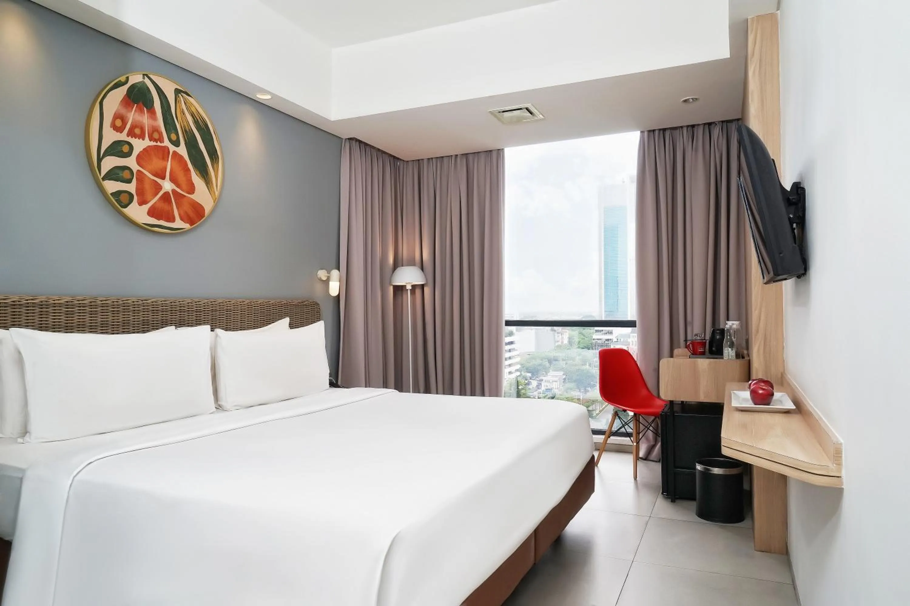Deluxe Double or Twin Room with City View in Neo Hotel Puri Indah
