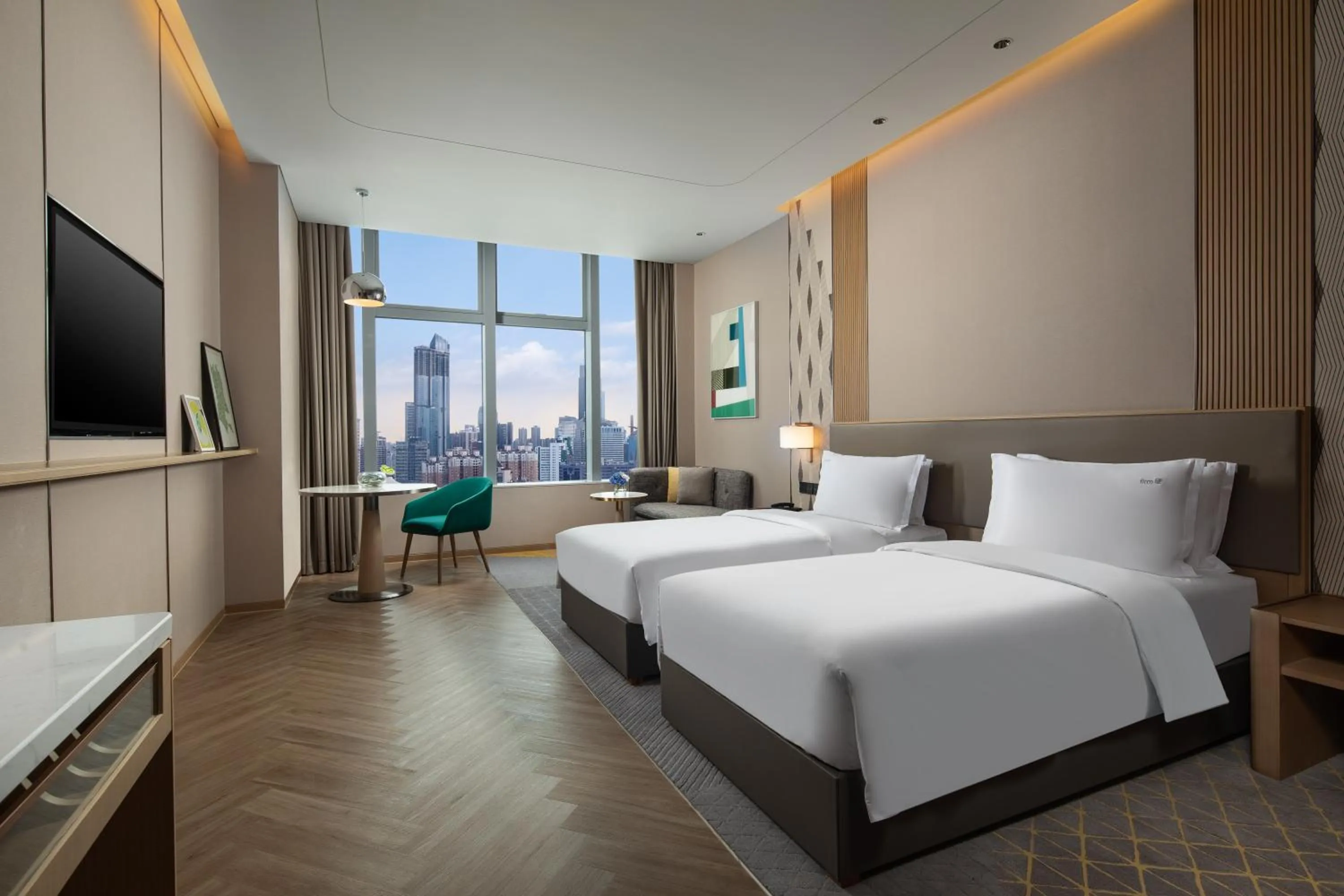 Premium Twin Room in Holiday Inn Wuxi Central Station by IHG