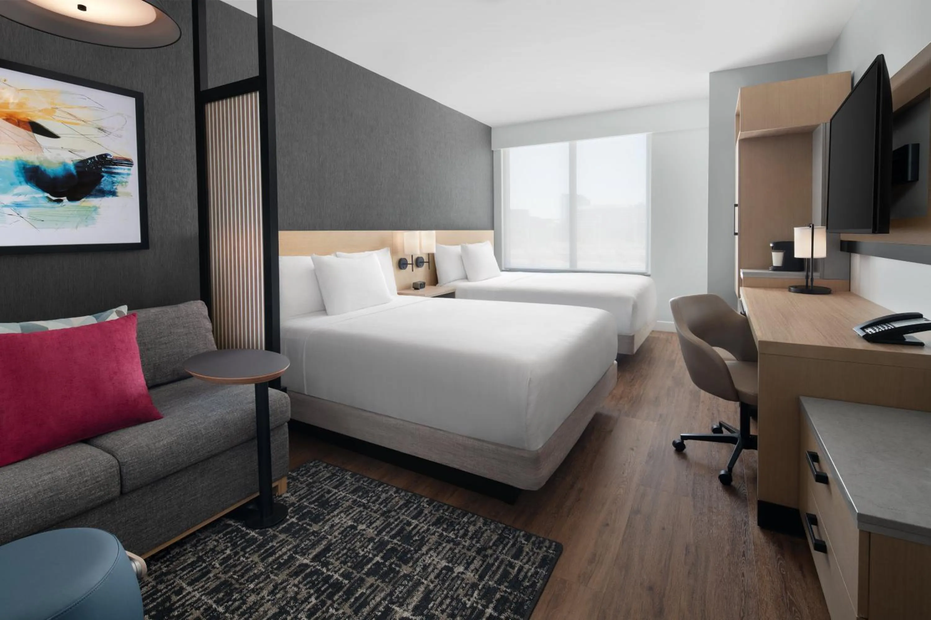 Queen Room with Two Queen Beds and Sofa Bed in Hyatt Place Atlanta/Perimeter Center